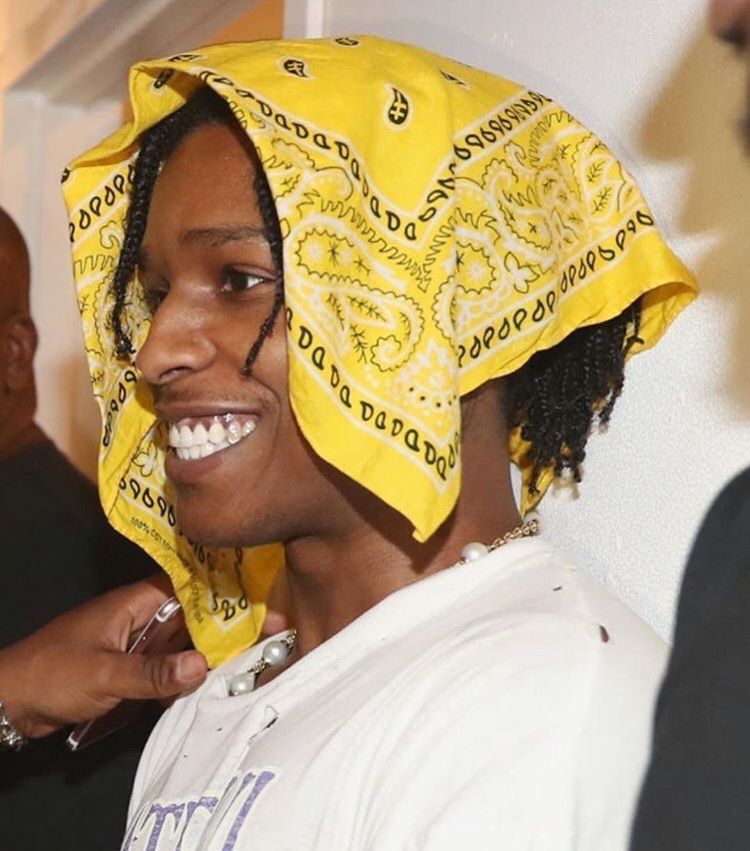 Asap Rocky × Vlone A$ap rocky babushka exclusive Bandana Asap Rocky × Vlone A$ap rocky babushka exclusive Bandana
