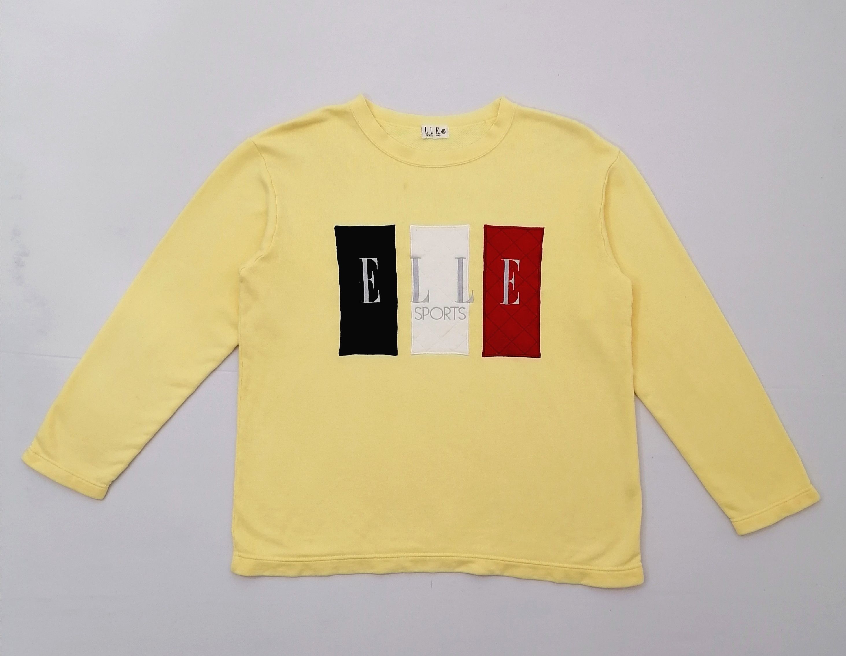 Japanese Brand Elle Sports Big Logo Embroidered Spell Out Size US M / EU 48-50 / 2 - 1 Thumbnail