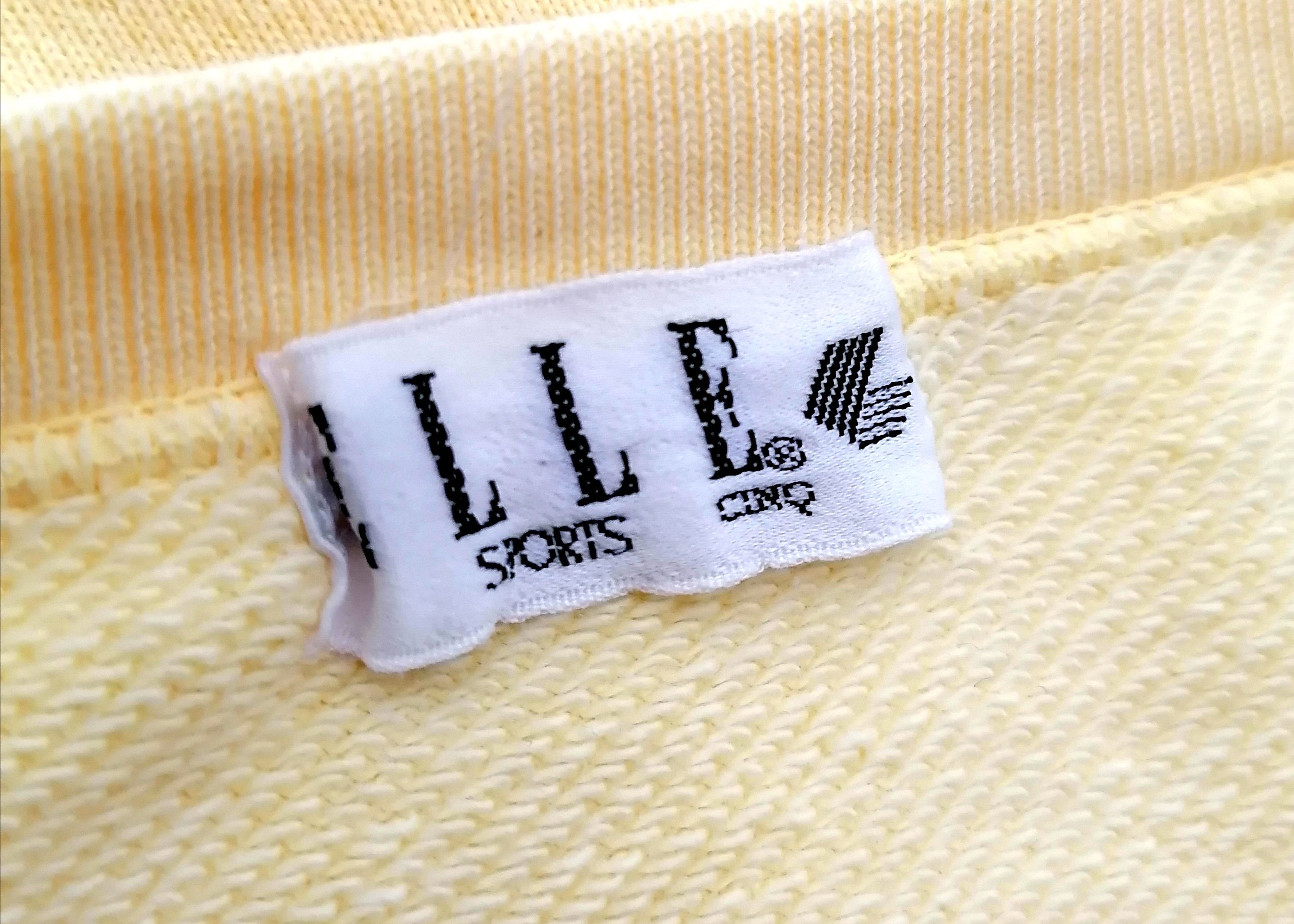 Japanese Brand Elle Sports Big Logo Embroidered Spell Out Size US M / EU 48-50 / 2 - 6 Thumbnail