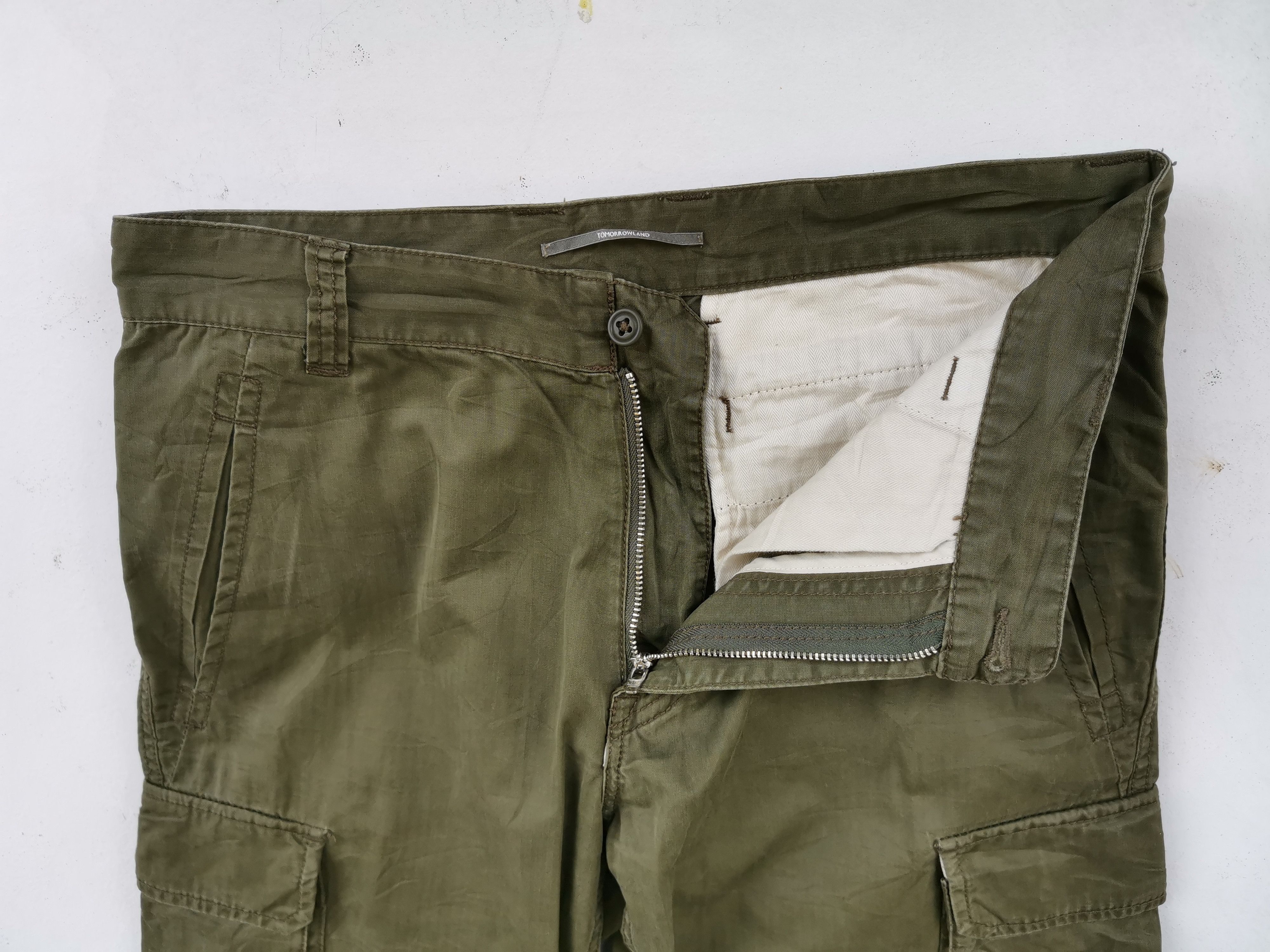 Tomorrowland Tomorrowland Tactical Cargo Multipocket Pants Size US 31 - 6 Thumbnail