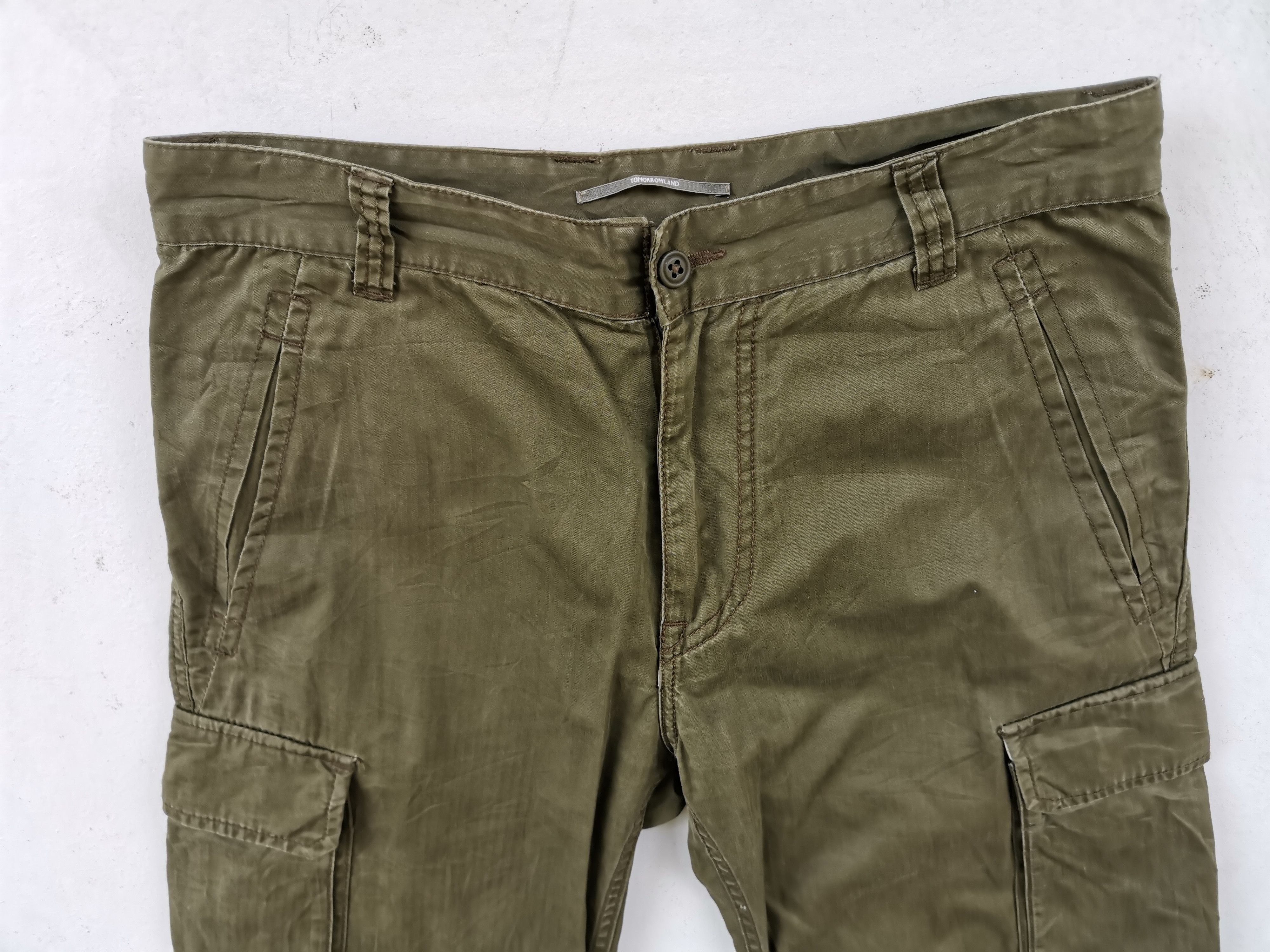 Tomorrowland Tomorrowland Tactical Cargo Multipocket Pants Size US 31 - 8 Thumbnail