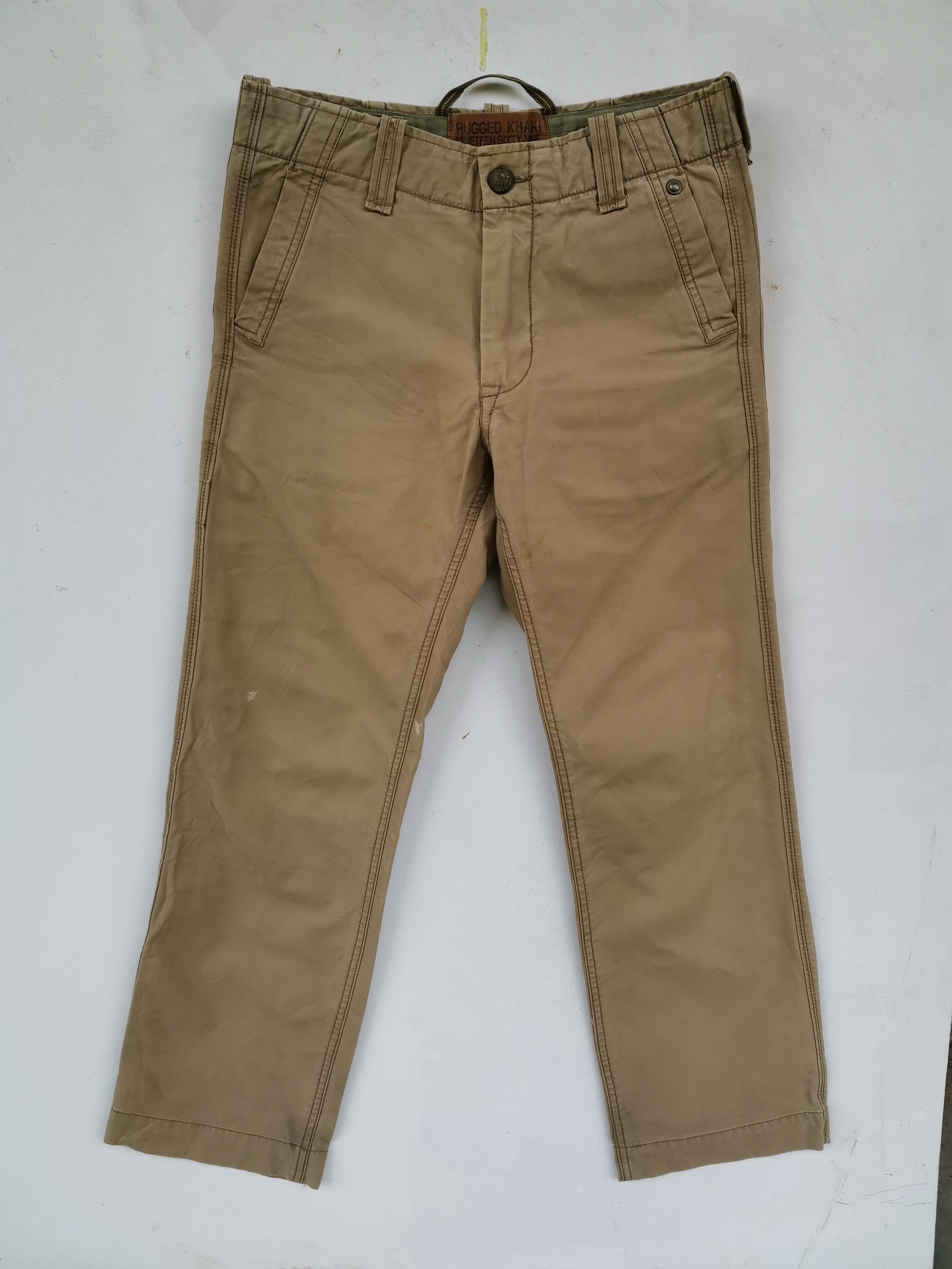 Rugged Khaki Nineteen Sixty-nine Pants