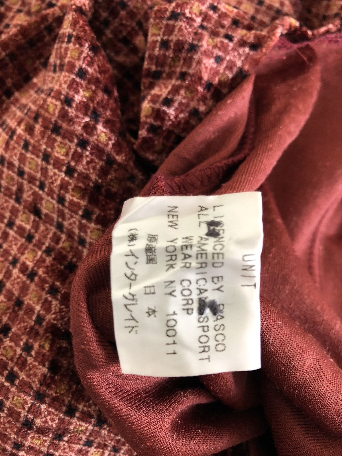 Basco Basco New York Velvet Pullover Shirt Size US S / EU 44-46 / 1 - 10 Thumbnail