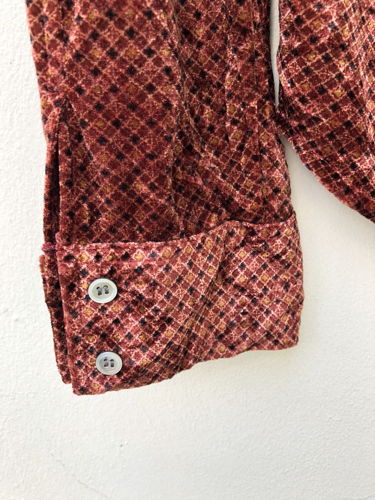 Basco Basco New York Velvet Pullover Shirt Size US S / EU 44-46 / 1 - 6 Thumbnail