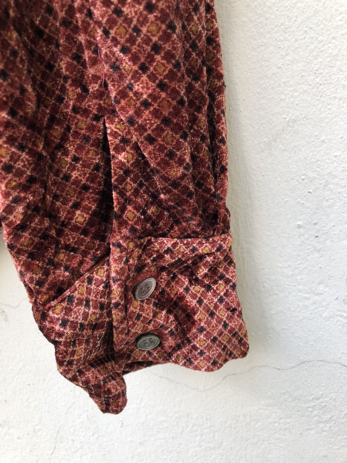 Basco Basco New York Velvet Pullover Shirt Size US S / EU 44-46 / 1 - 7 Thumbnail