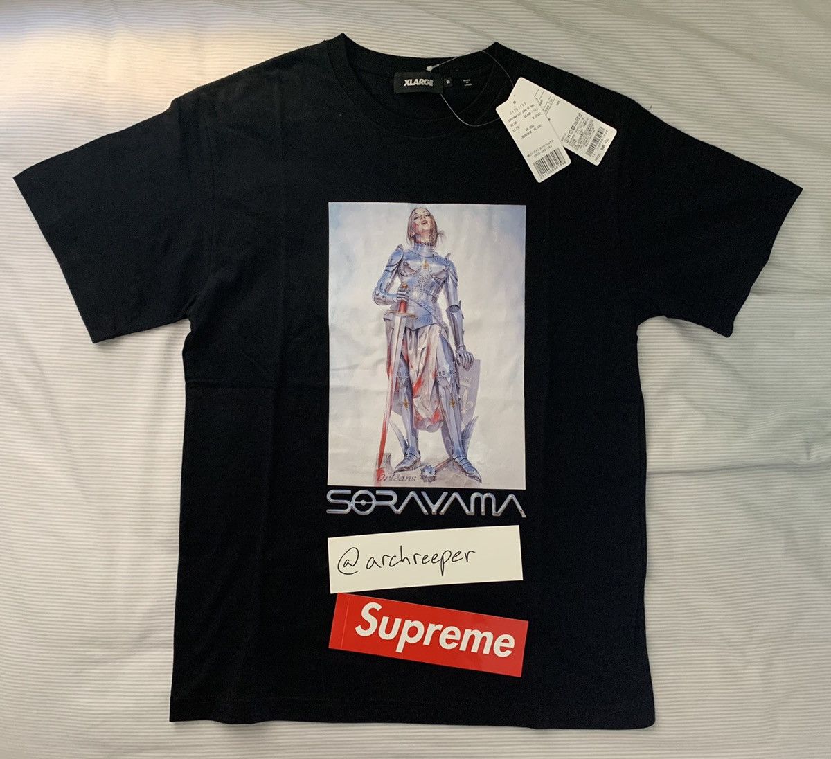 Xlarge Sorayama Joan of Arc tee | Grailed