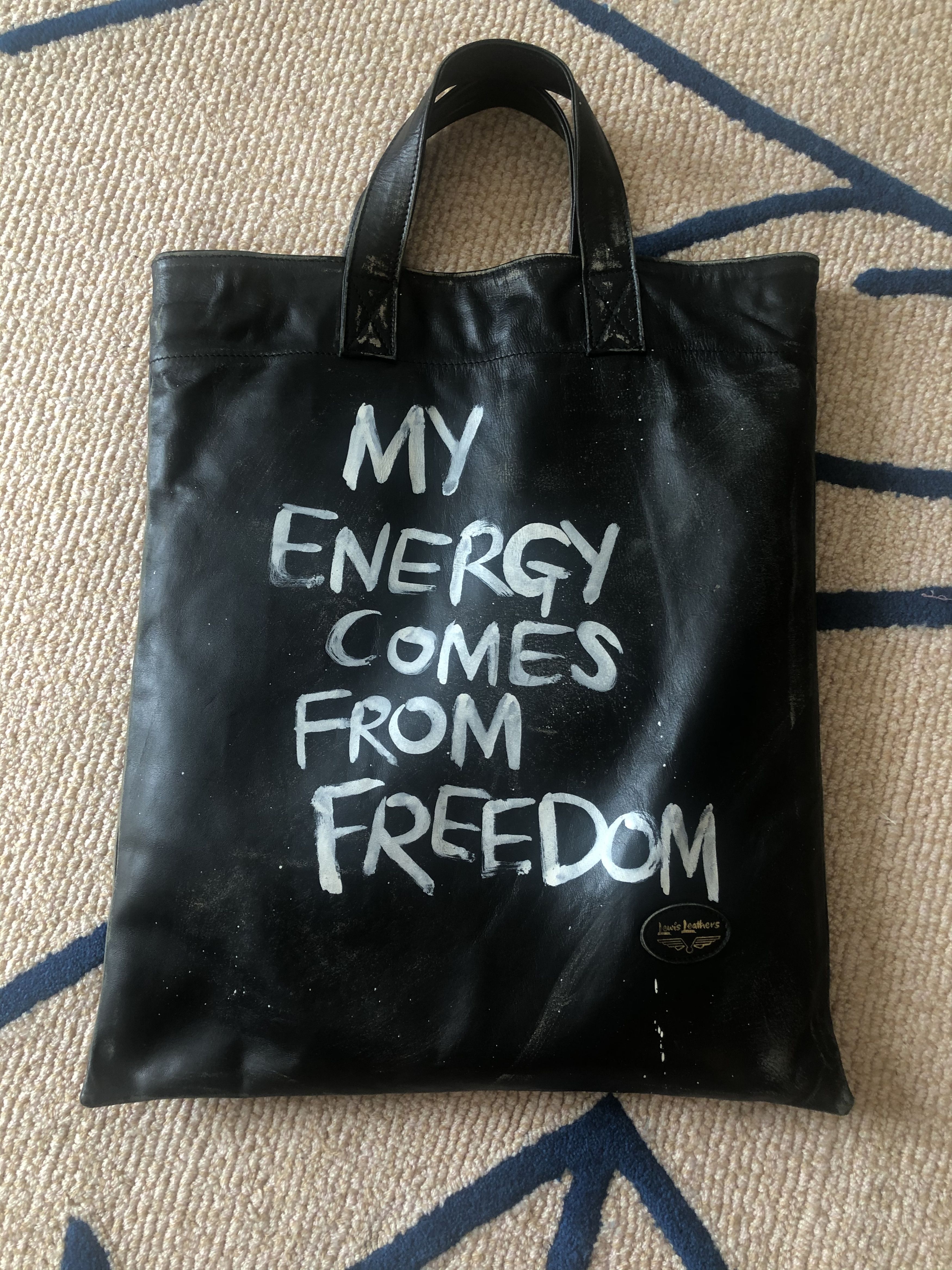 COMME des GARCONS x Lewis Leathersトートバッグ