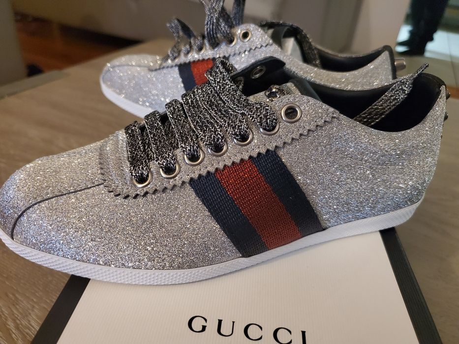 Gucci Gucci glitter sneaker | Grailed