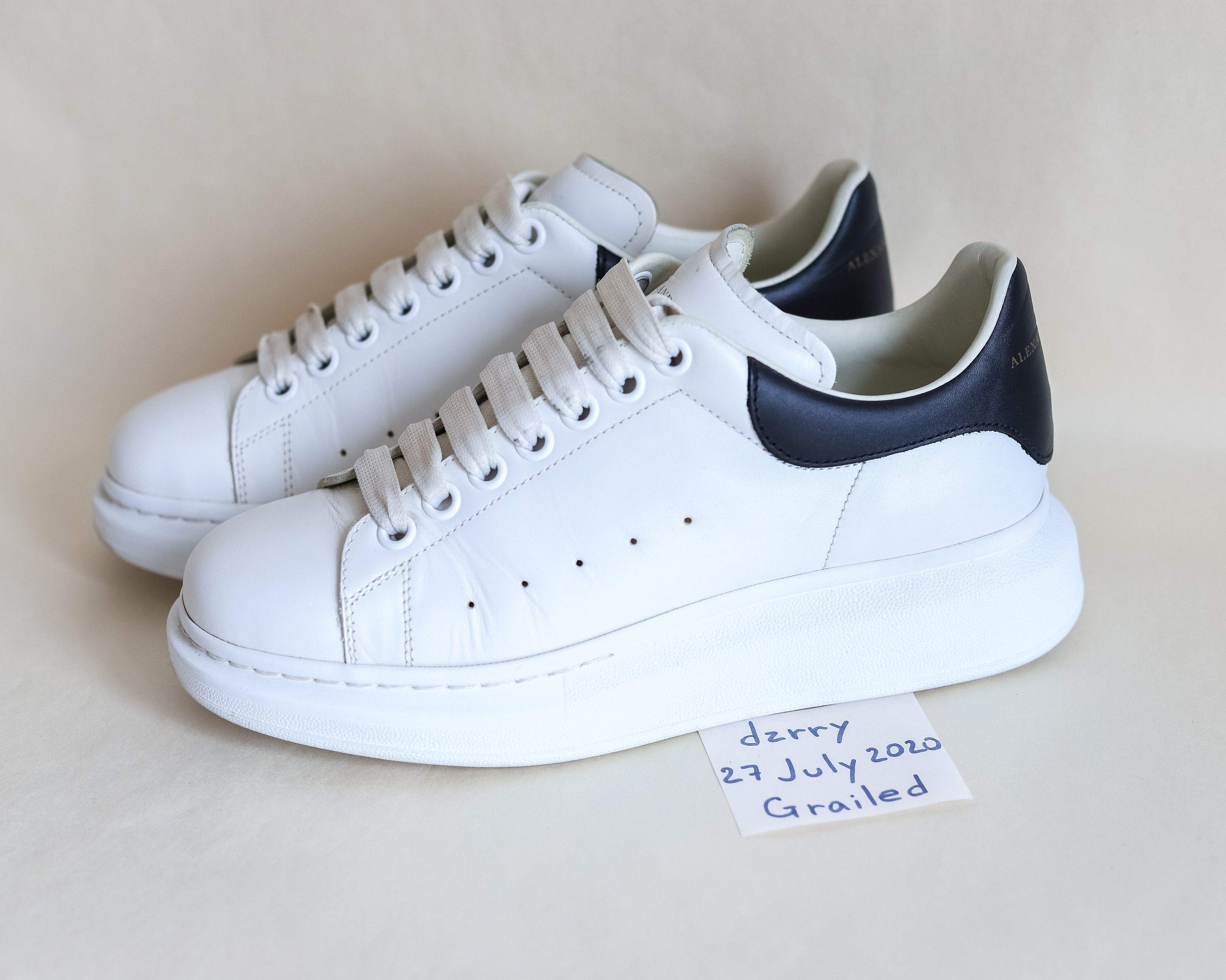 Alexander McQueen Alexander McQueen oversized sneaker Grailed
