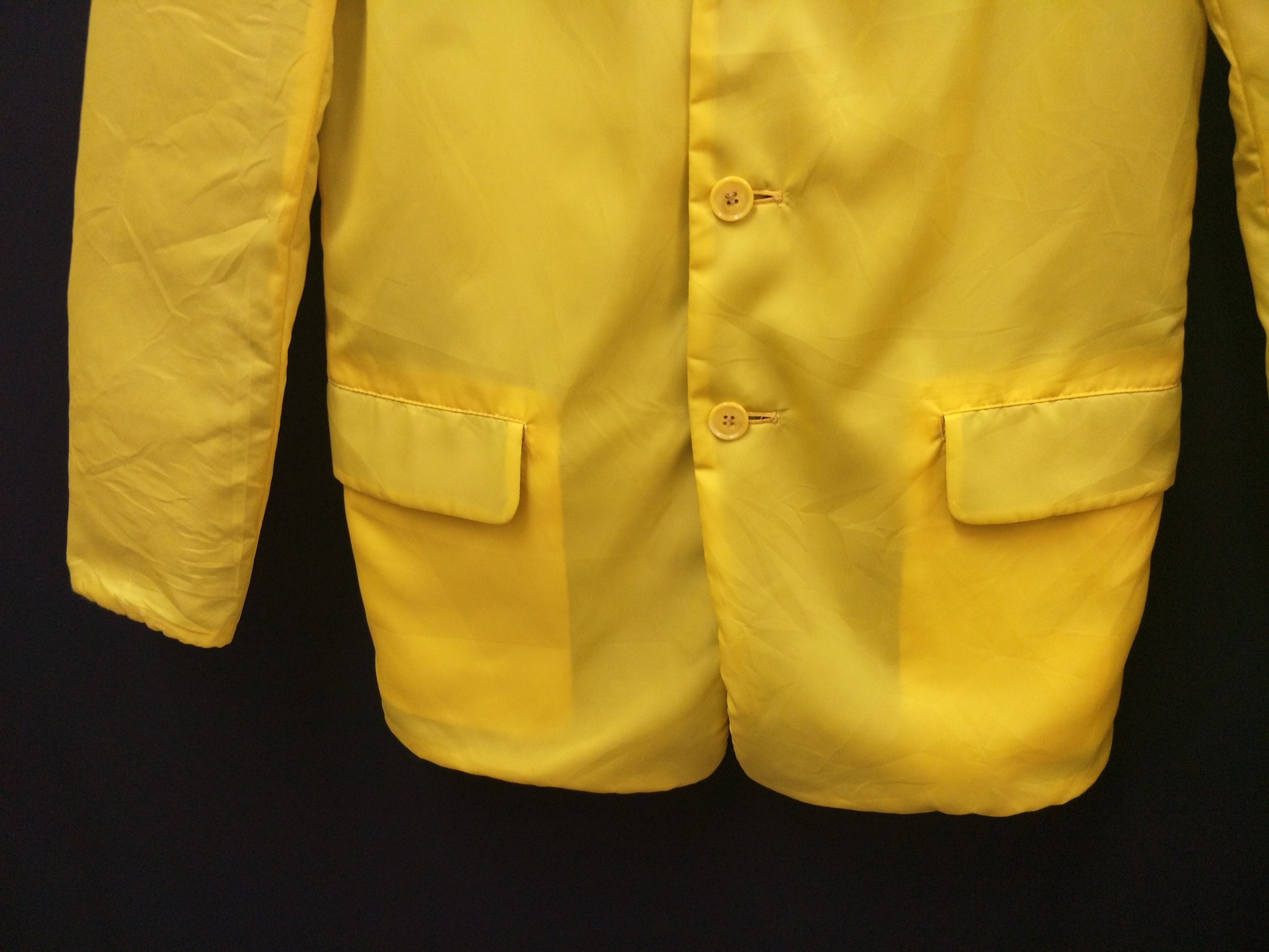 Yohji Yamamoto Y's Yellow Black Reversible Mesh Net Layer Vintage Size US S / EU 44-46 / 1 - 4 Thumbnail