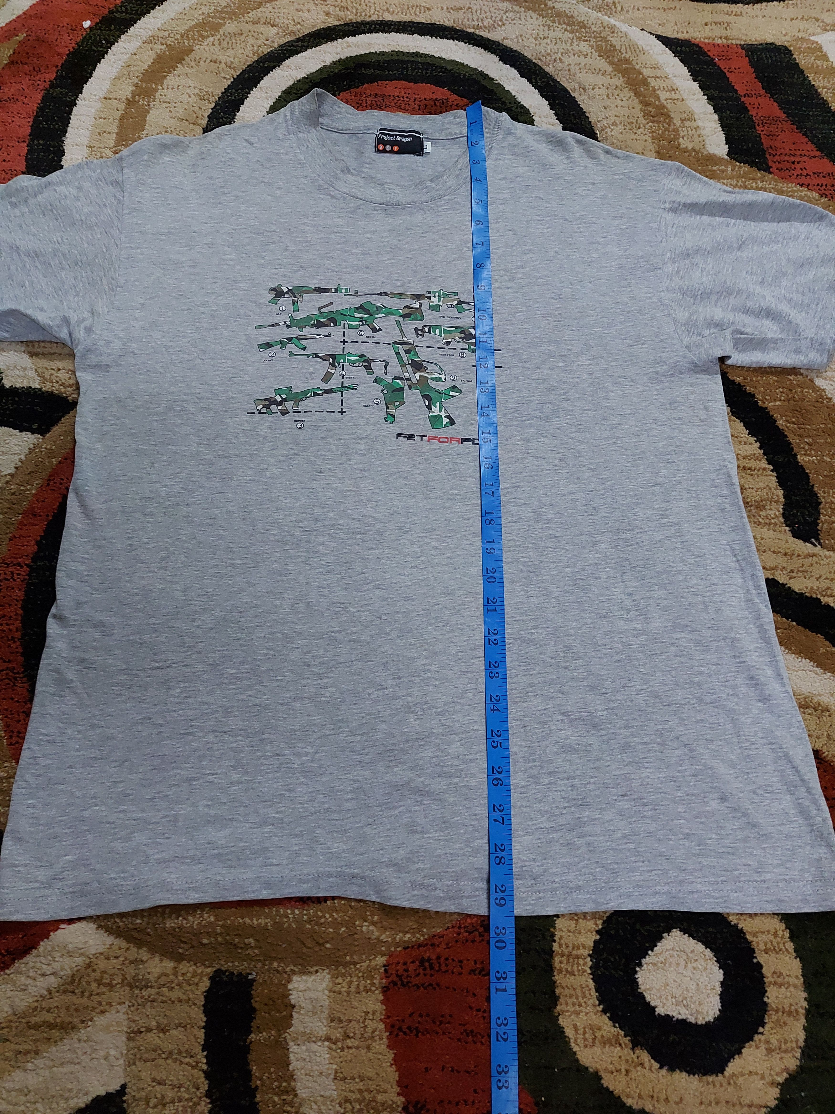 Japanese Brand (B72) project dragon - vintage BSF futura tshirt Size US L / EU 52-54 / 3 - 4 Thumbnail