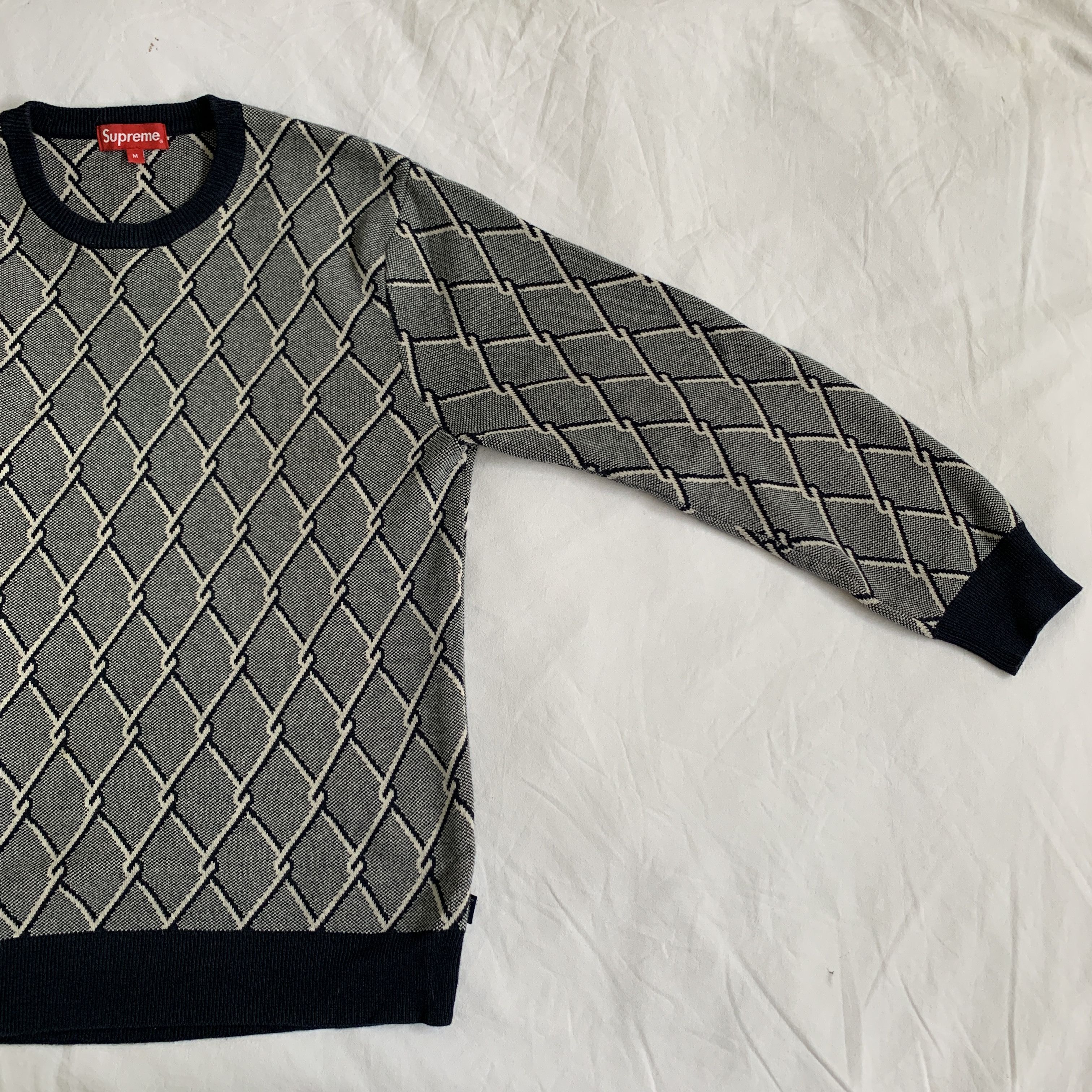 Supreme Chain Link Sweater | Grailed