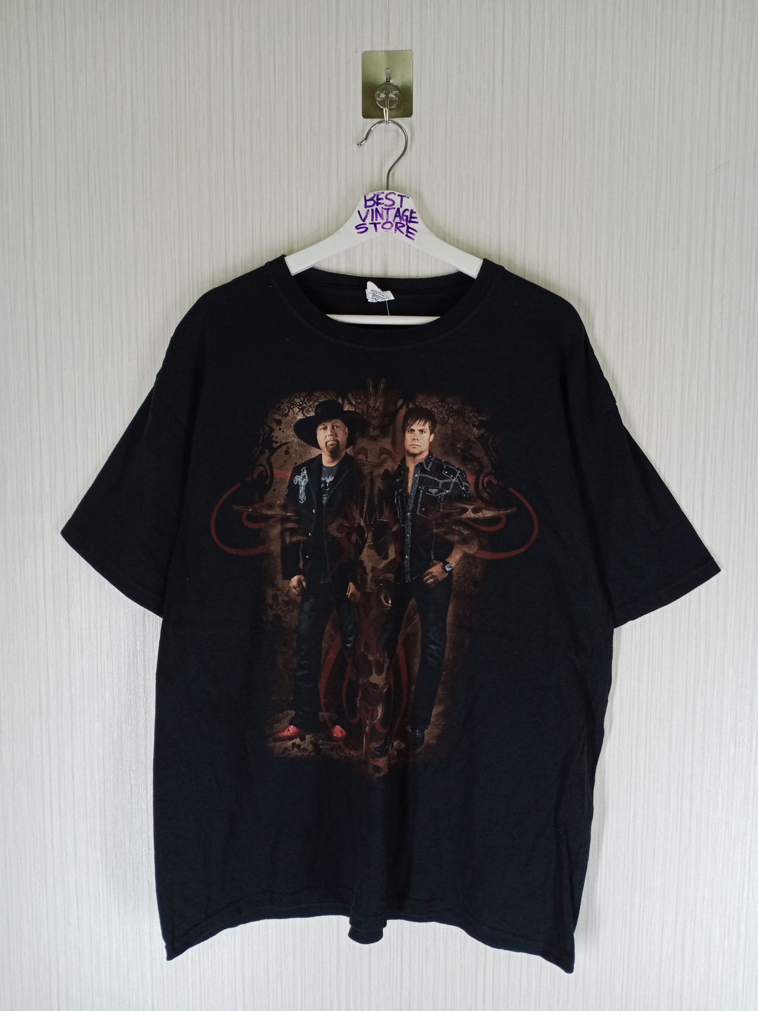 Band Tees × Vintage Early 00's Montgomery gentry tour 2010 tee Size US XL / EU 56 / 4 - 1 Thumbnail