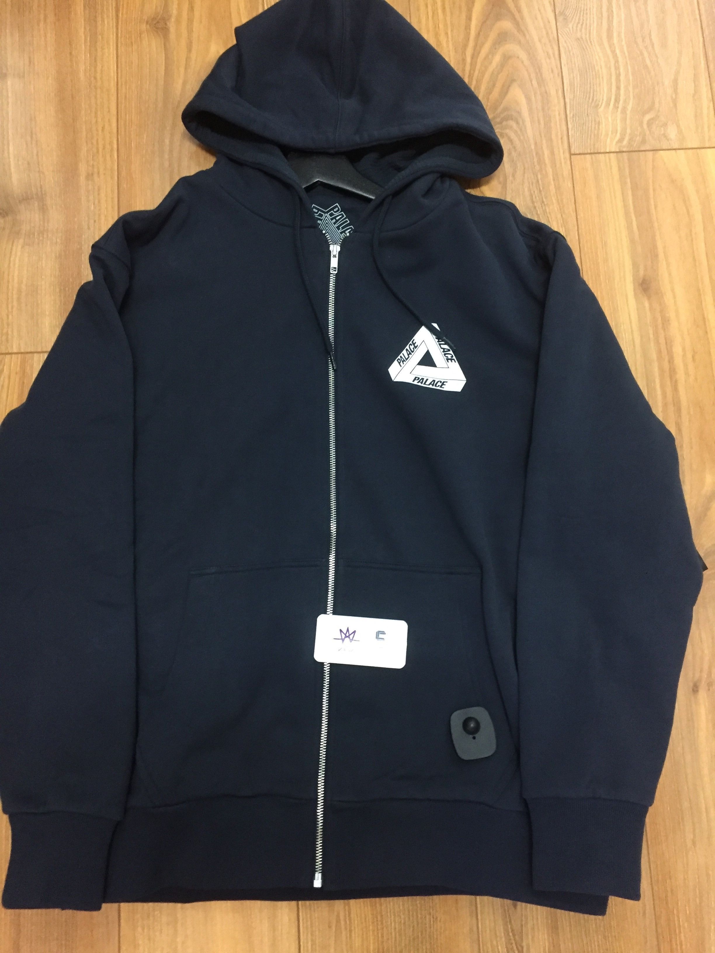 Palace Palace Thermal Zip Hoodie Grailed