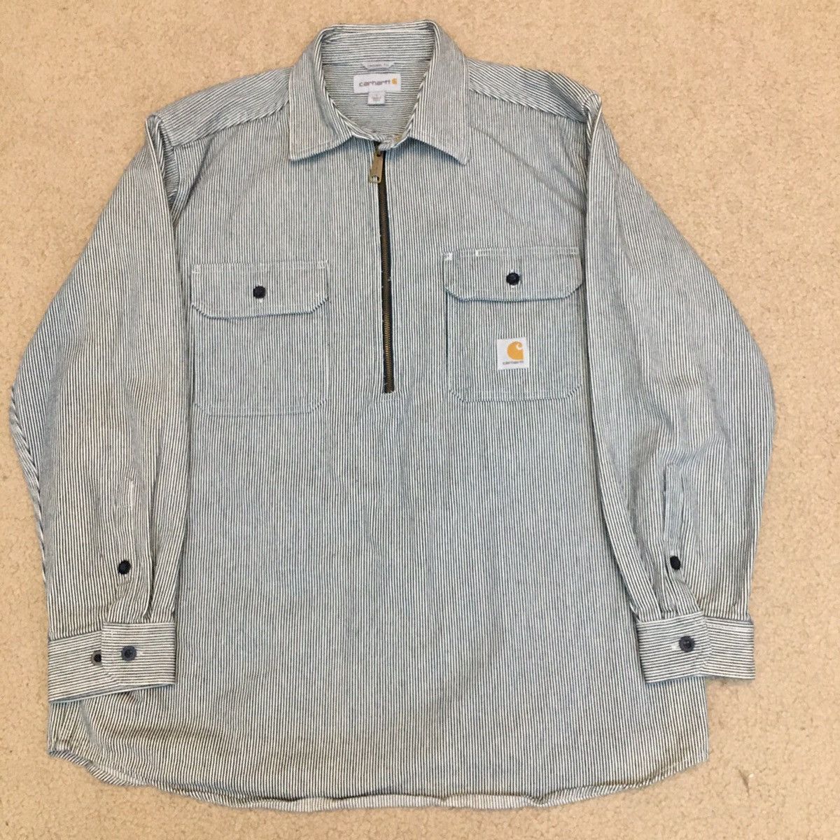 Carhartt Carhartt Striped Hickory Work Shirt | Grailed