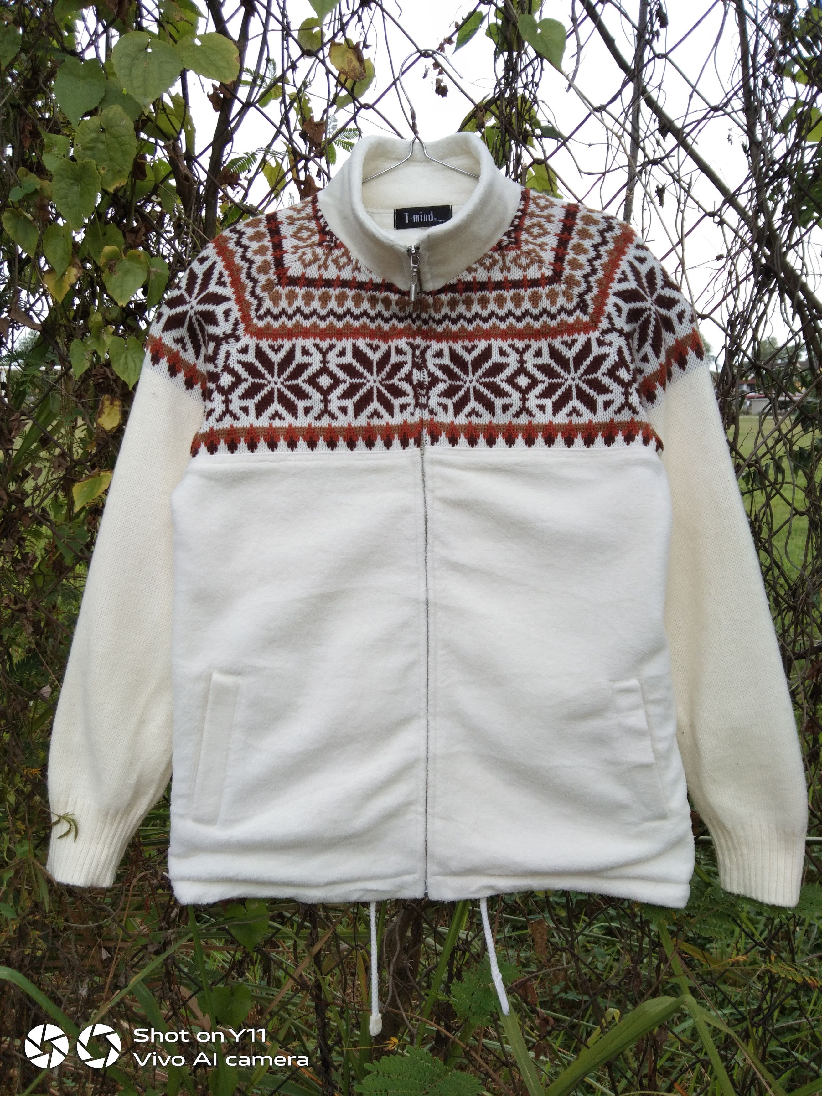 T-mind Knitwear with fleece Jacket sweatshirt