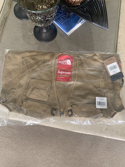 Supreme Supreme x The North Face Cargo Vest Gold Size Medium SS20