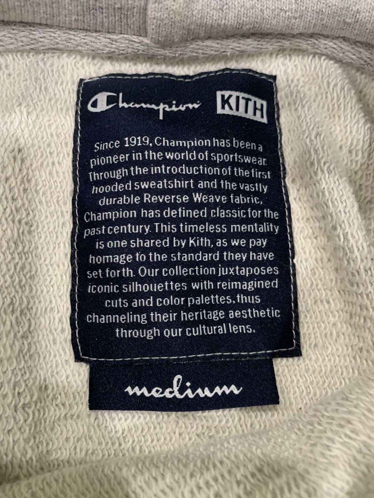 Champion × Kith Kith Champion Extended Box Logo Hoodie Size US M / EU 48-50 / 2 - 6 Thumbnail
