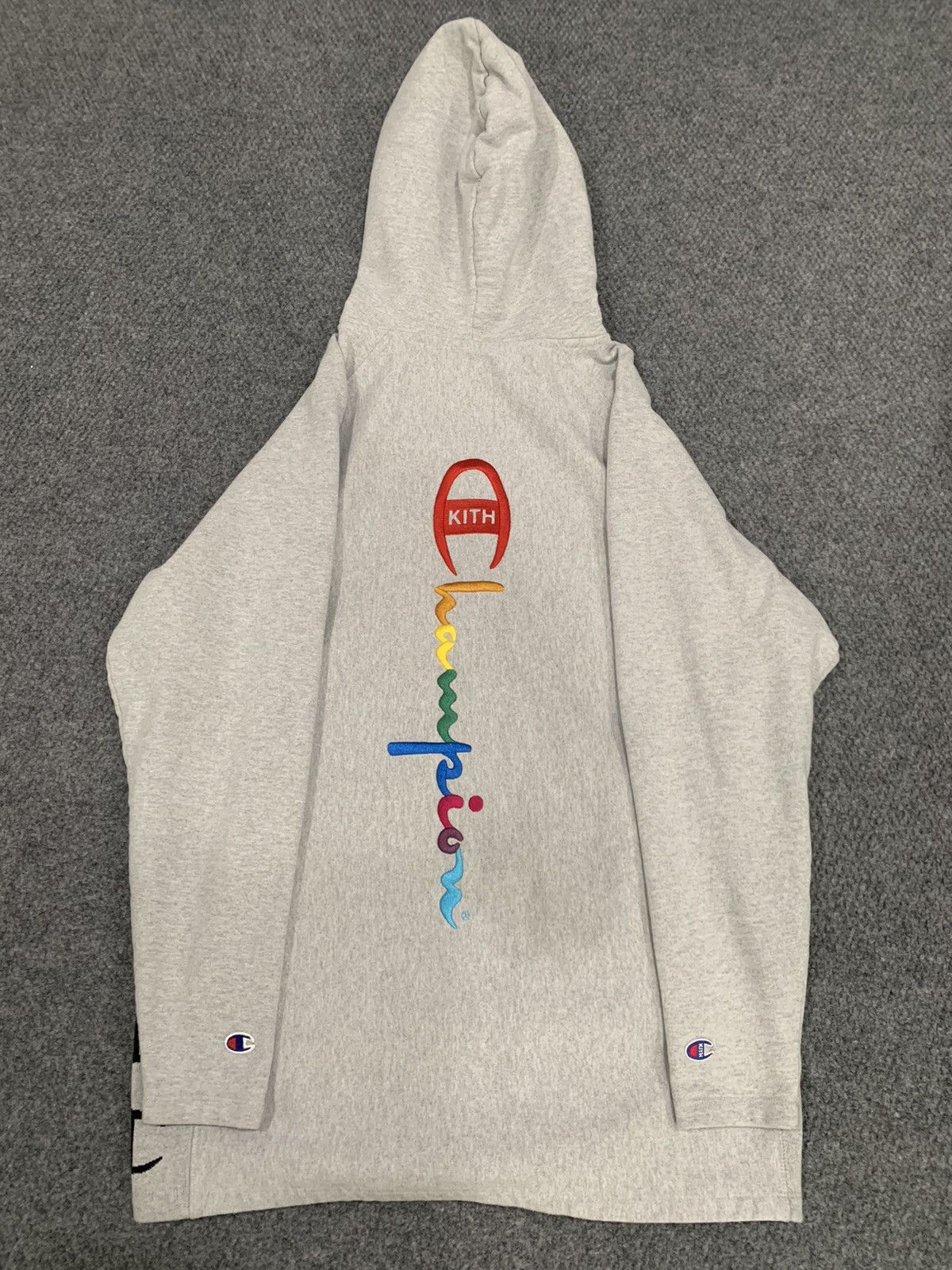 Champion × Kith Kith Champion Extended Box Logo Hoodie Size US M / EU 48-50 / 2 - 1 Thumbnail