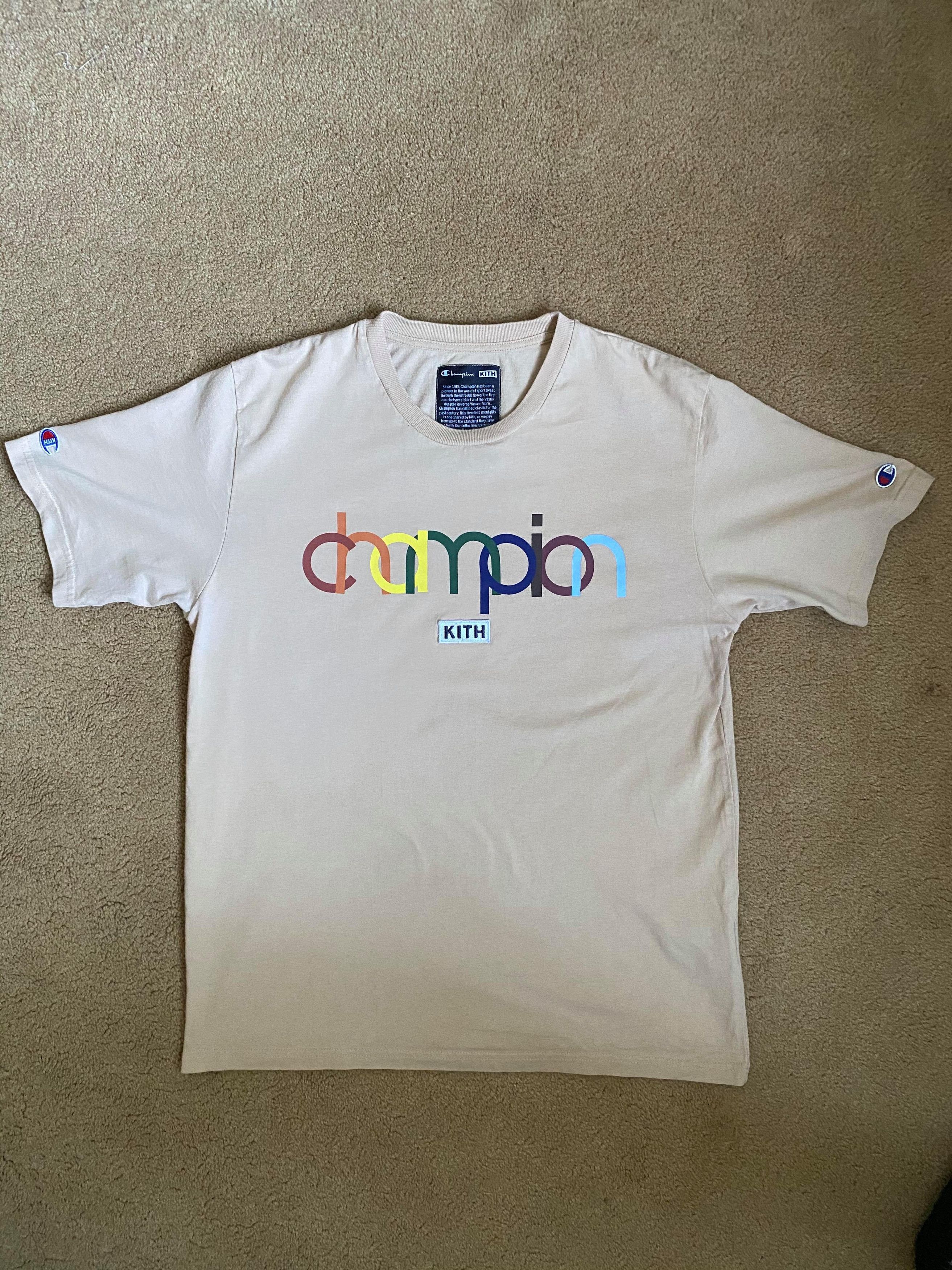 Champion × Kith Kith Champion Logo Tee Size US M / EU 48-50 / 2 - 1 Thumbnail