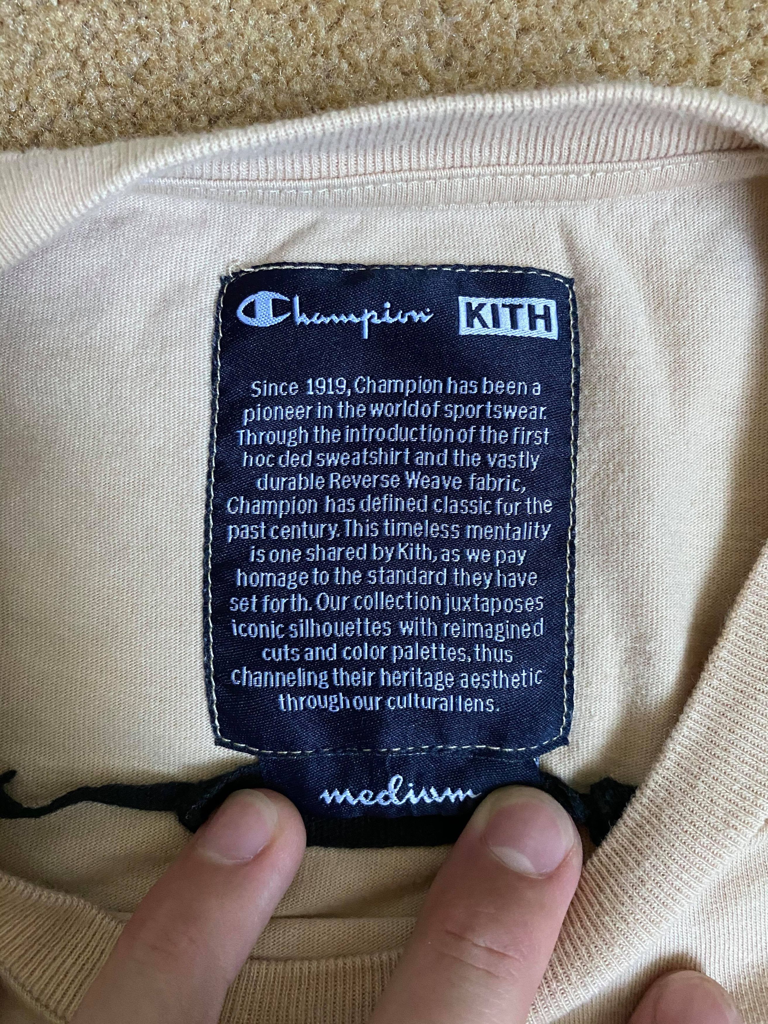 Champion × Kith Kith Champion Logo Tee Size US M / EU 48-50 / 2 - 5 Thumbnail