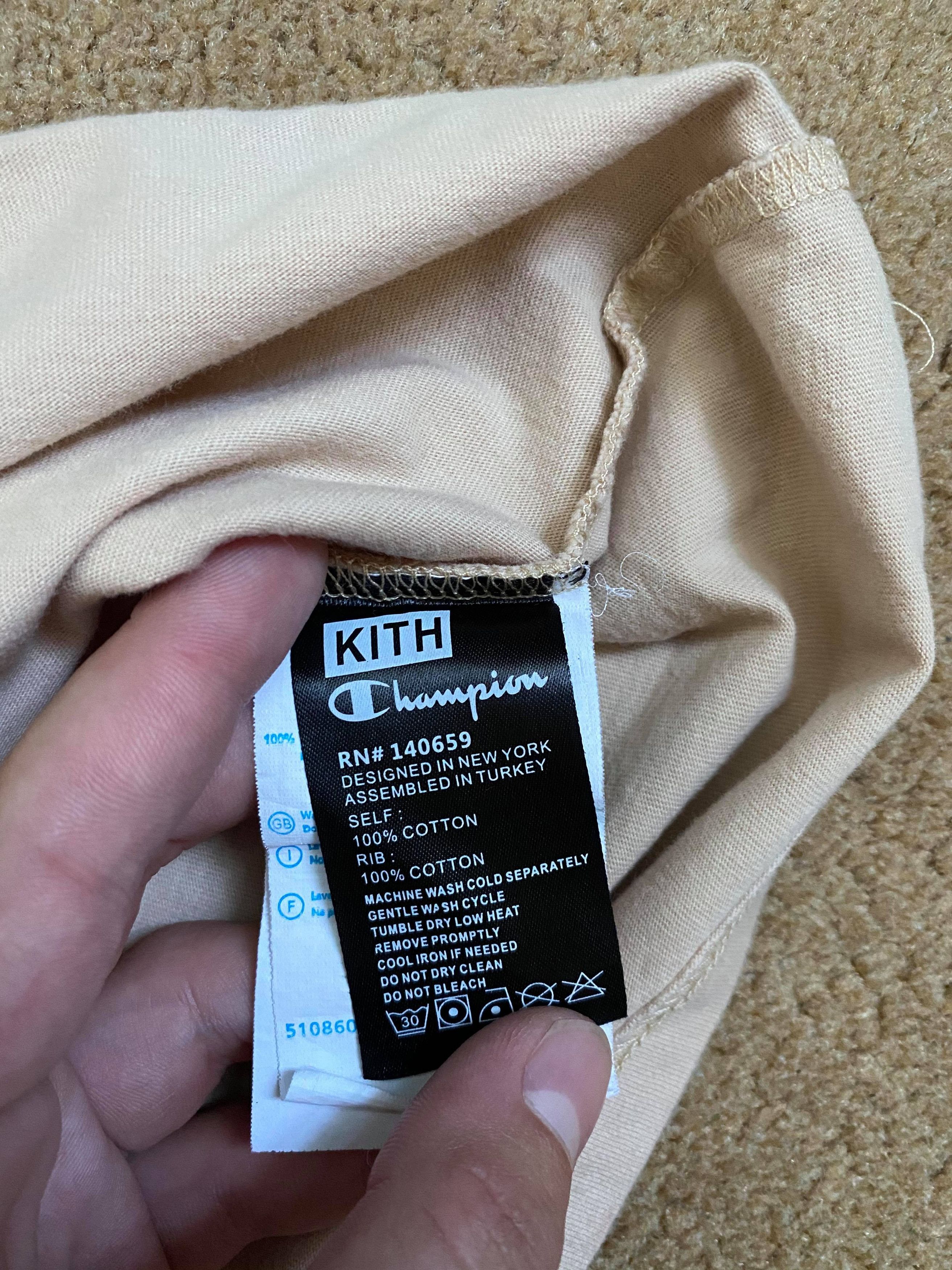Champion × Kith Kith Champion Logo Tee Size US M / EU 48-50 / 2 - 4 Thumbnail