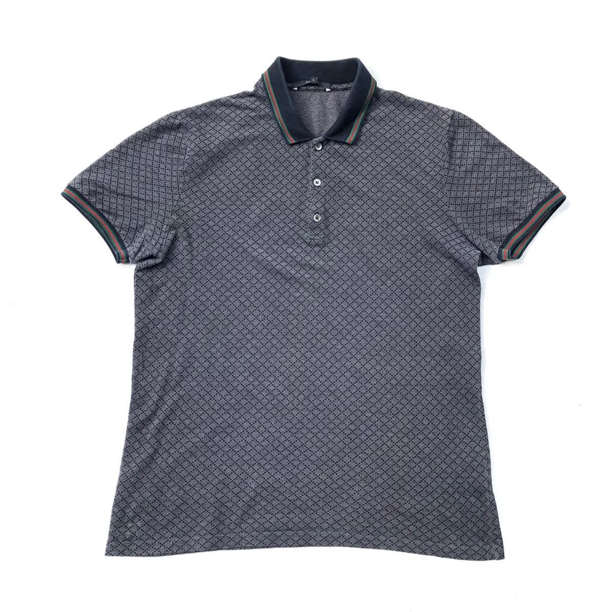 Gucci Gucci Icon Diamante Monogram Polo shirt 243877 X3526 Gucci Gucci Icon Diamante Monogram Polo shirt 243877 X3526