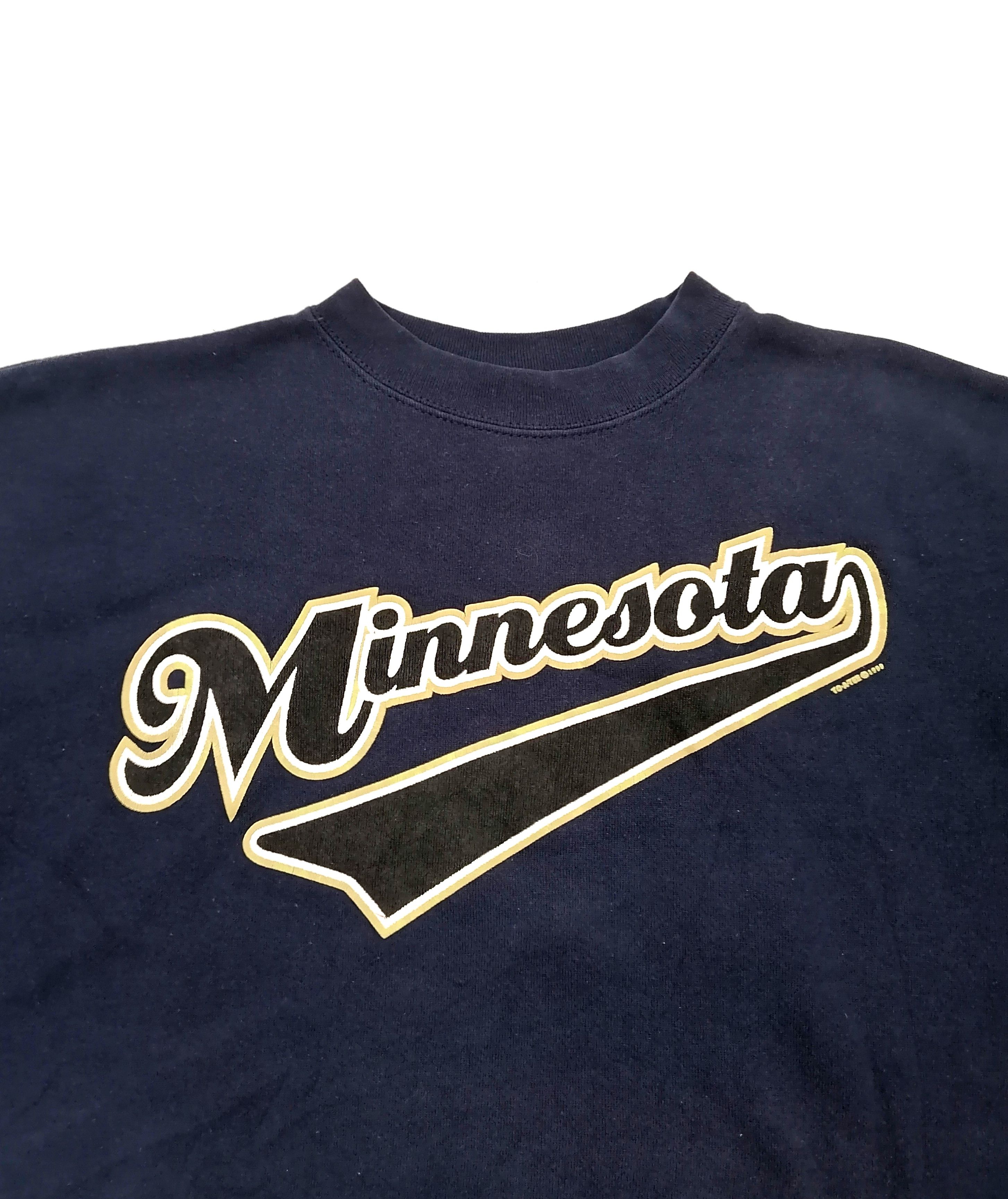 Tultex × Vintage American Vintage Minnesota Big Logo Sweatshirt Size US L / EU 52-54 / 3 - 3 Thumbnail