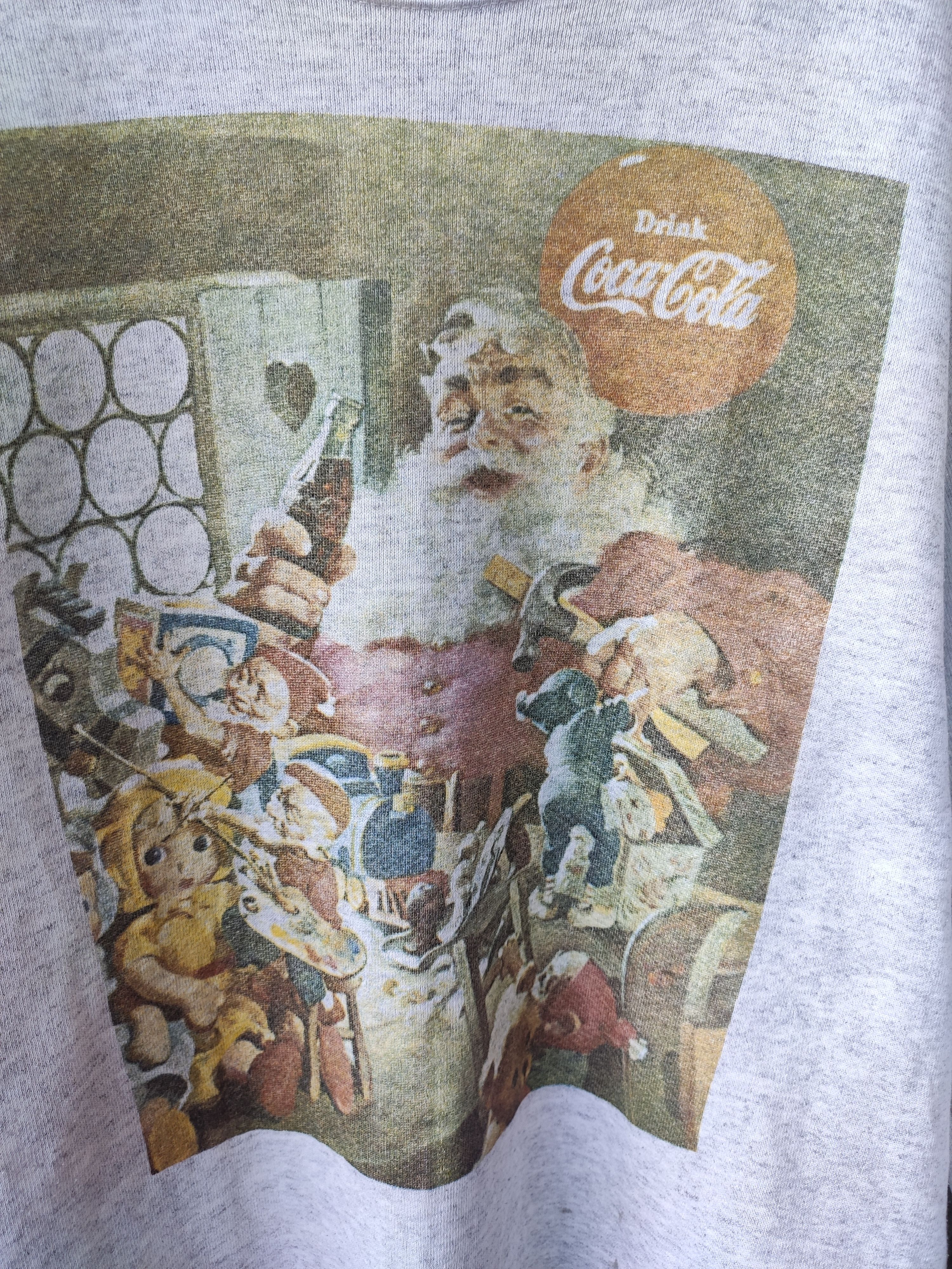 Coca Cola Vintage Coca Cola Sweatshirt Collector item / Size M Size US M / EU 48-50 / 2 - 2 Thumbnail