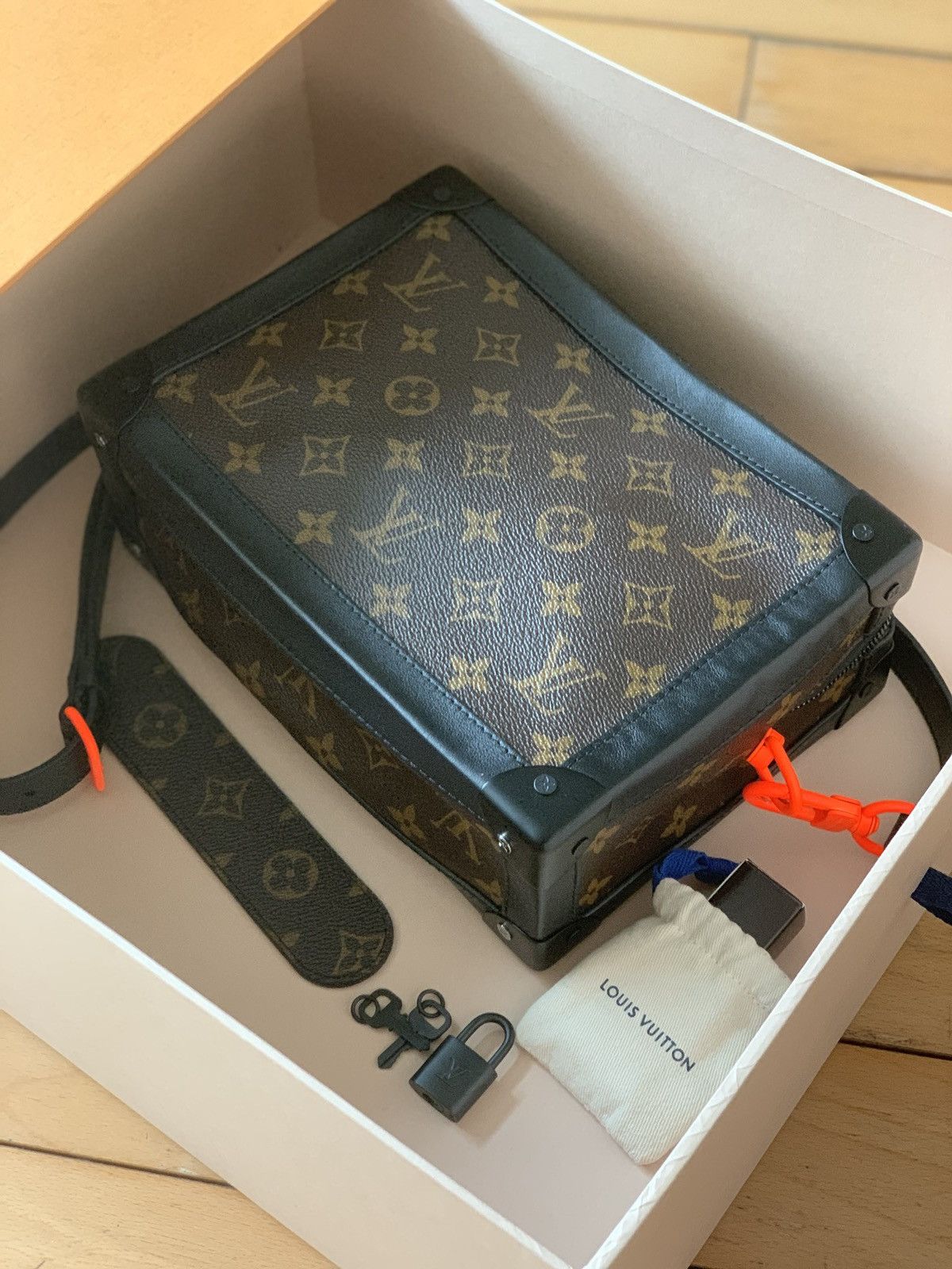 LOUIS VUITTON SOFT TRUNK MONOGRAM MCA, VIRGIL ABLOH