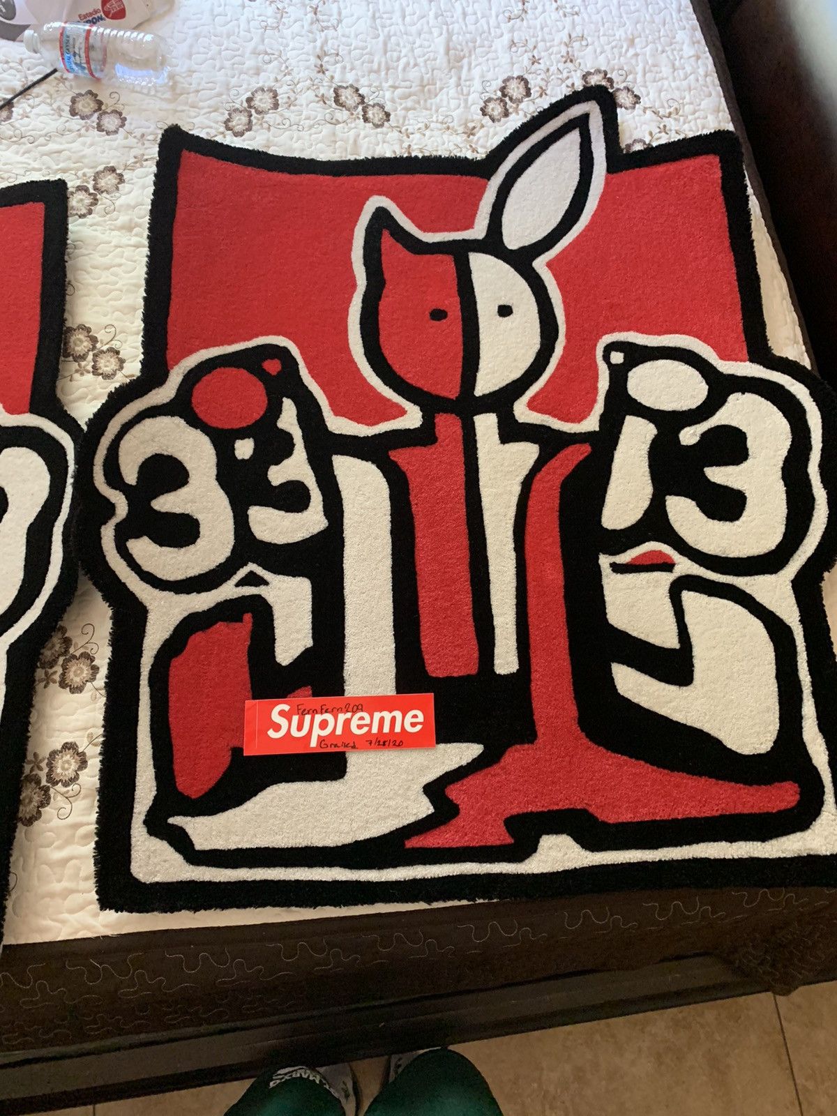 Half Evil DS HALF EVIL 333 CHARACTER RUG | Grailed
