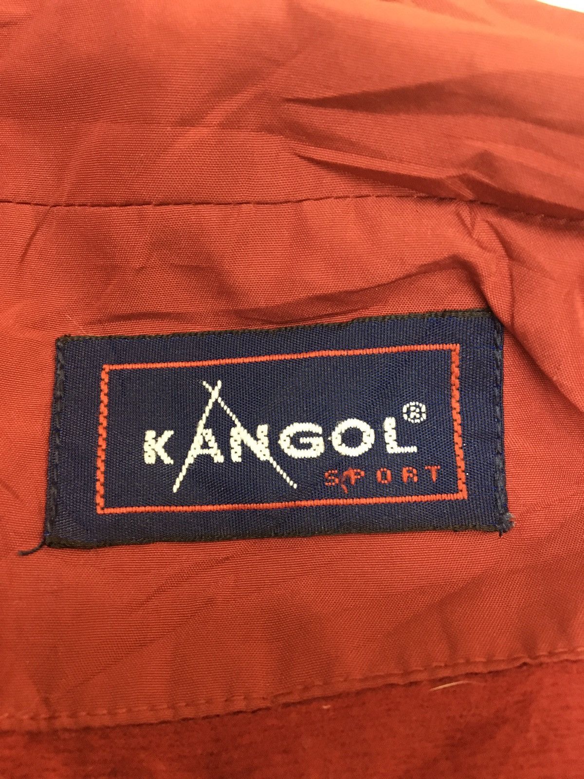 Designer KANGOL - VINTAGE SMALL LOGO OASIS BRITPOP WINDBREAKER Size US L / EU 52-54 / 3 - 9 Thumbnail