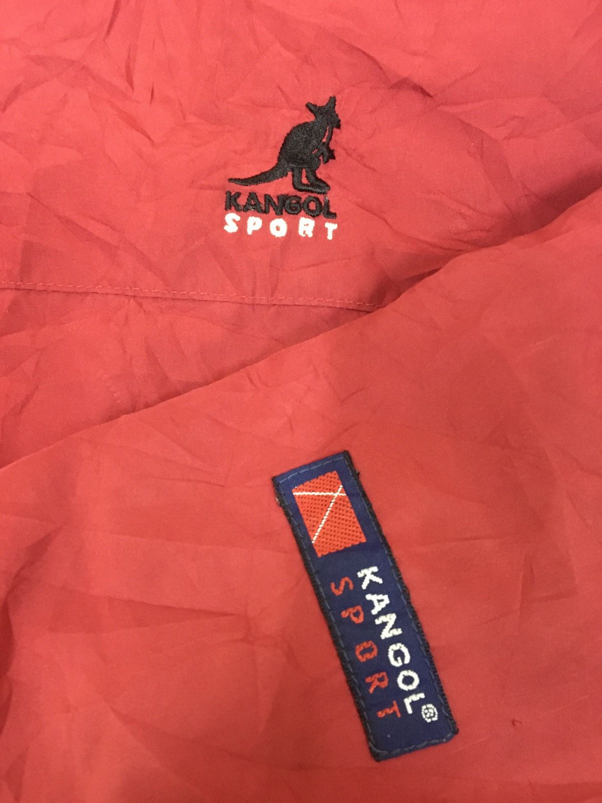Designer KANGOL - VINTAGE SMALL LOGO OASIS BRITPOP WINDBREAKER Size US L / EU 52-54 / 3 - 8 Thumbnail