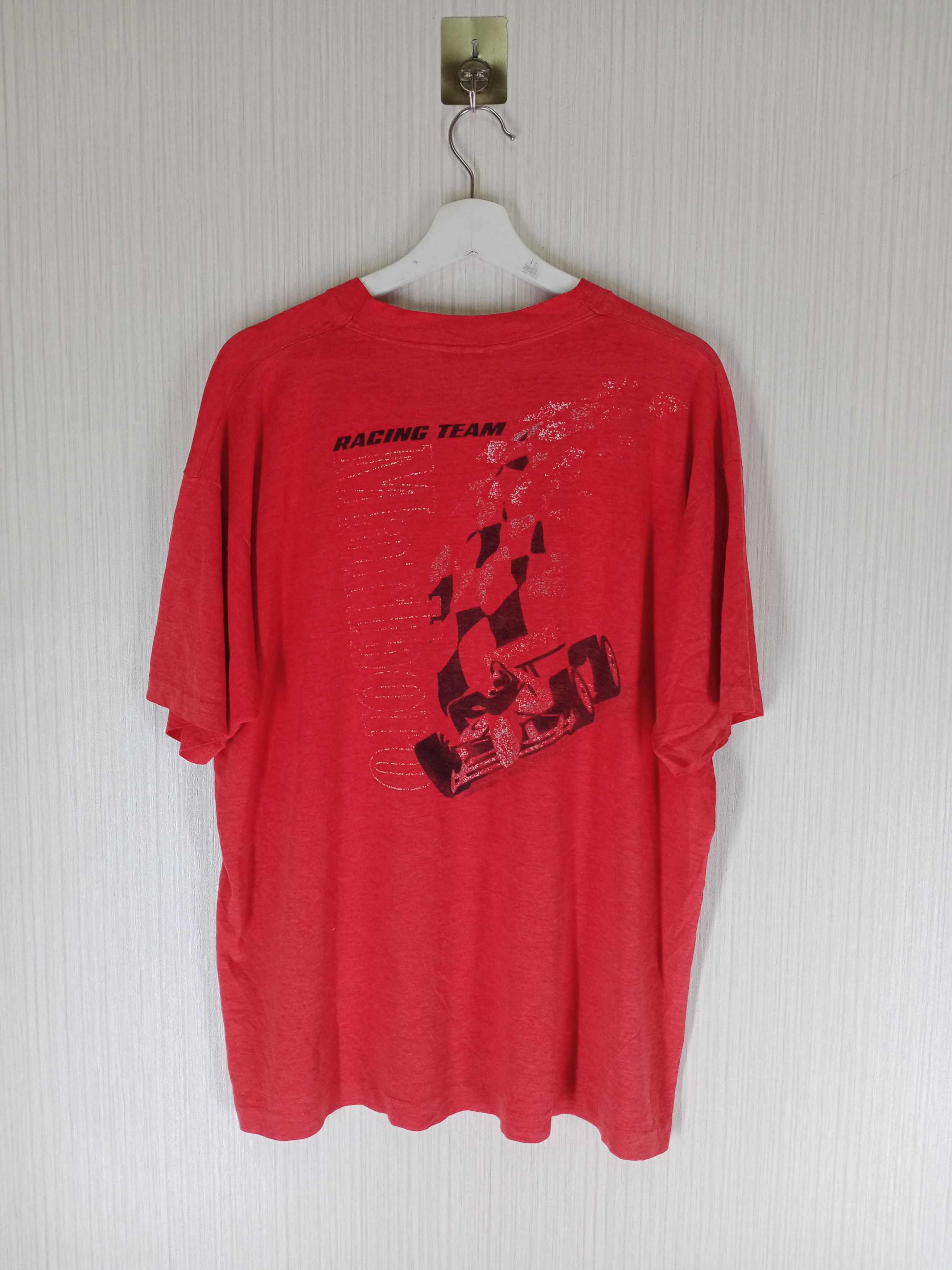 Marlboro Vintage 80s Marlboro Racing Team Tshirt Size US XL / EU 56 / 4 - 2 Thumbnail