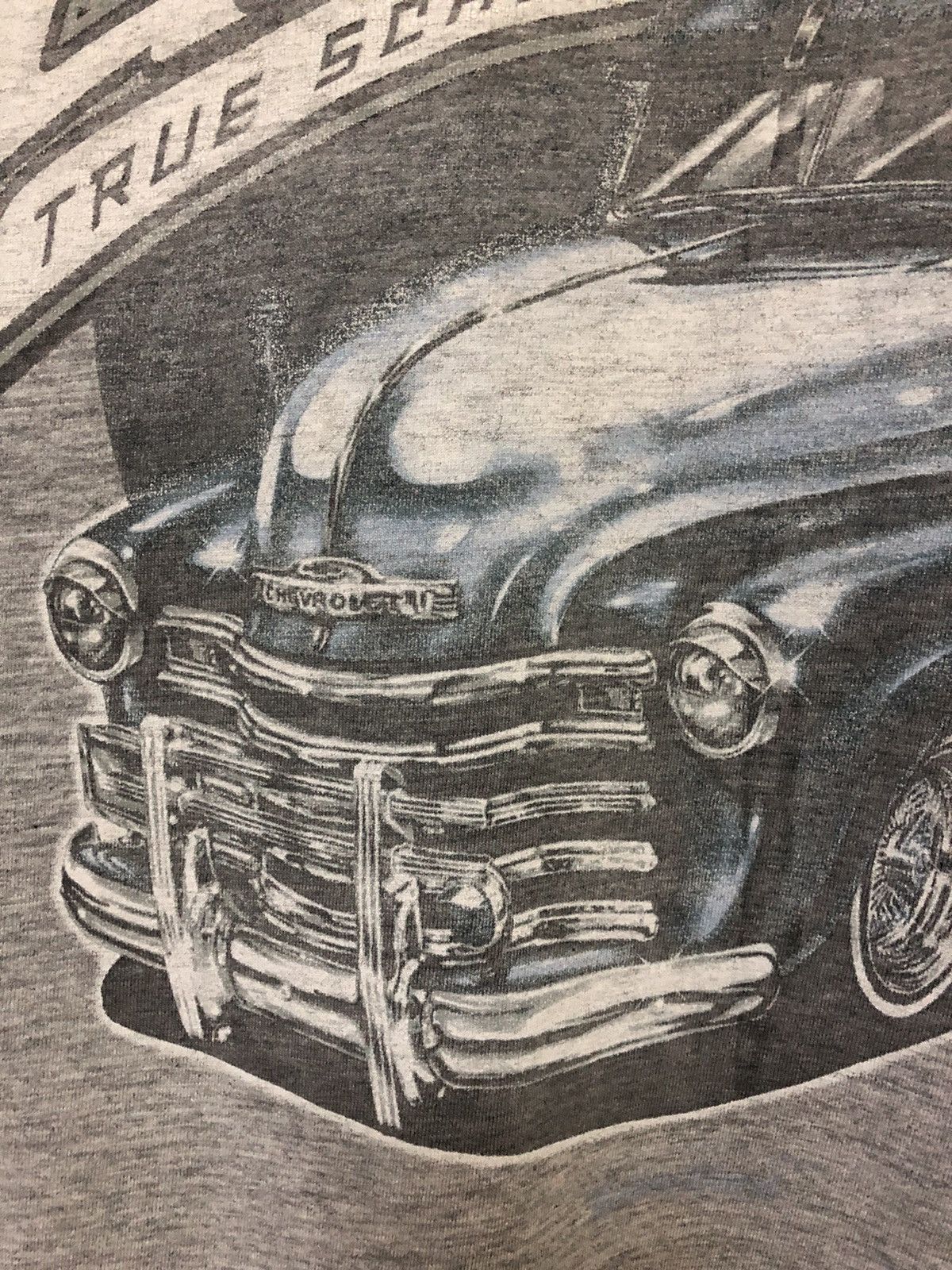 American Apparel × Vintage Vintage Rollin Hard Chevrolet True School Rare Design Shirt Size US XL / EU 56 / 4 - 7 Thumbnail