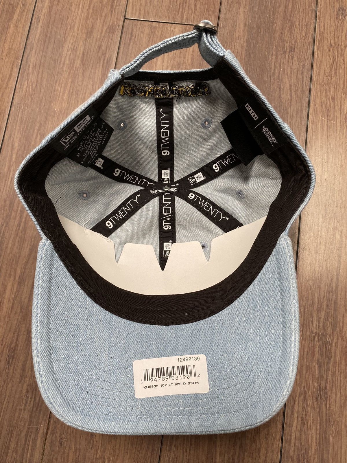 Kith x Looney Tunes x New Era 9Twenty Ring Denim Cap Blue