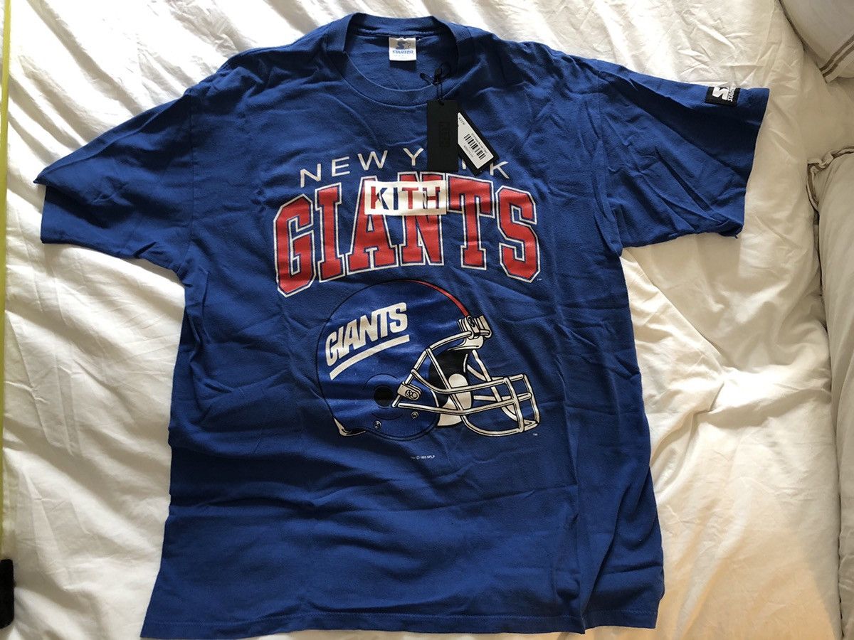 Kith x NFL Giants Vintage Tee Nocturnal