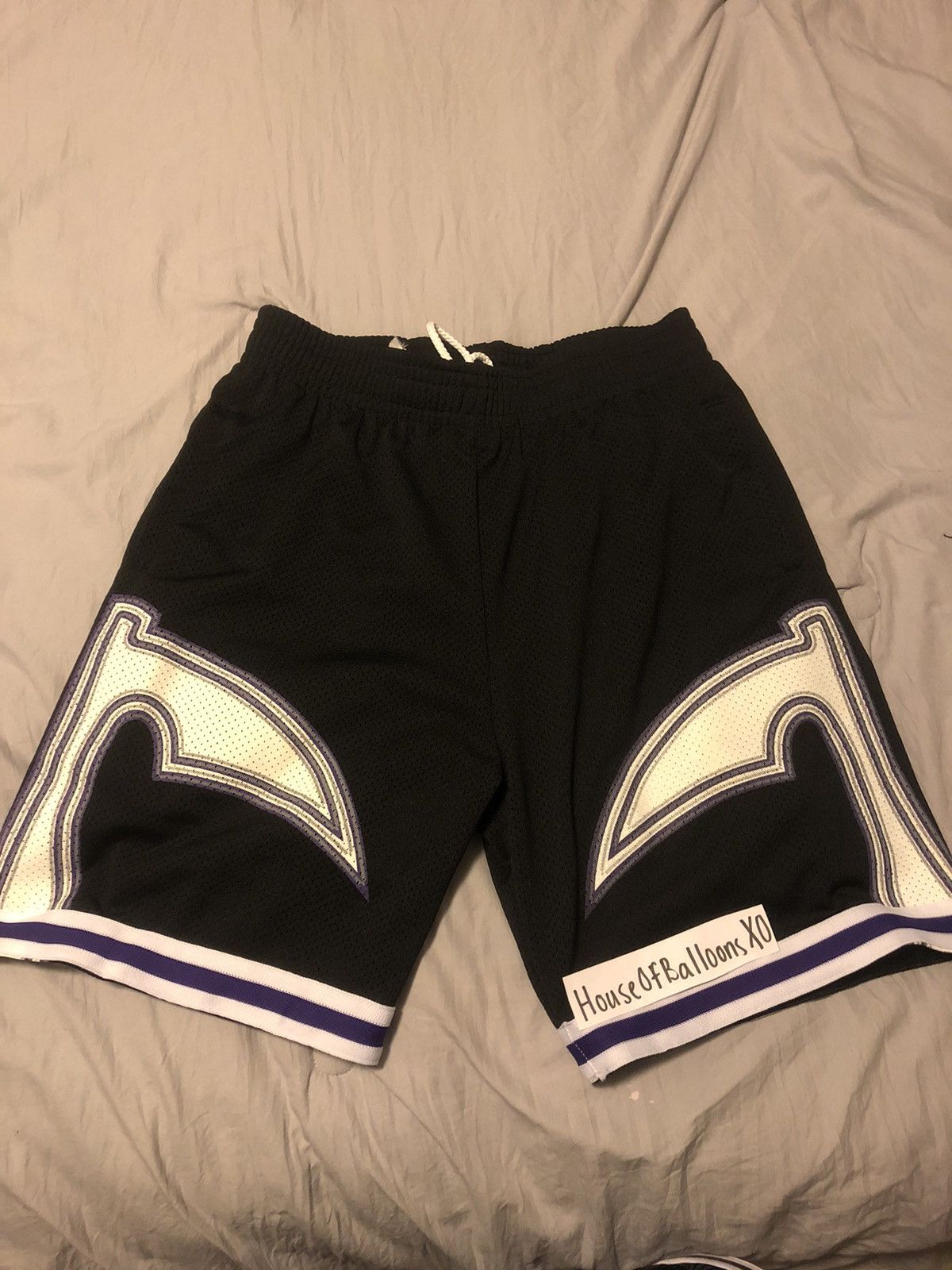 Warren Lotas LA Lakers Camo Mesh Shorts-