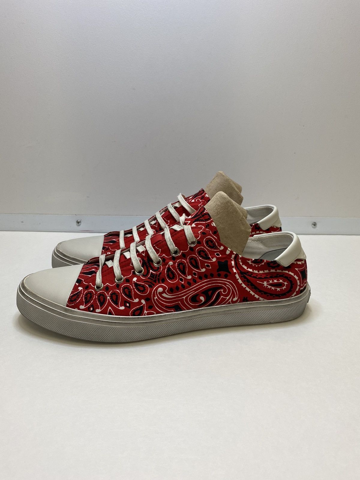Saint Laurent Paris Saint Laurent Bandana Low Top Sneakers Grailed