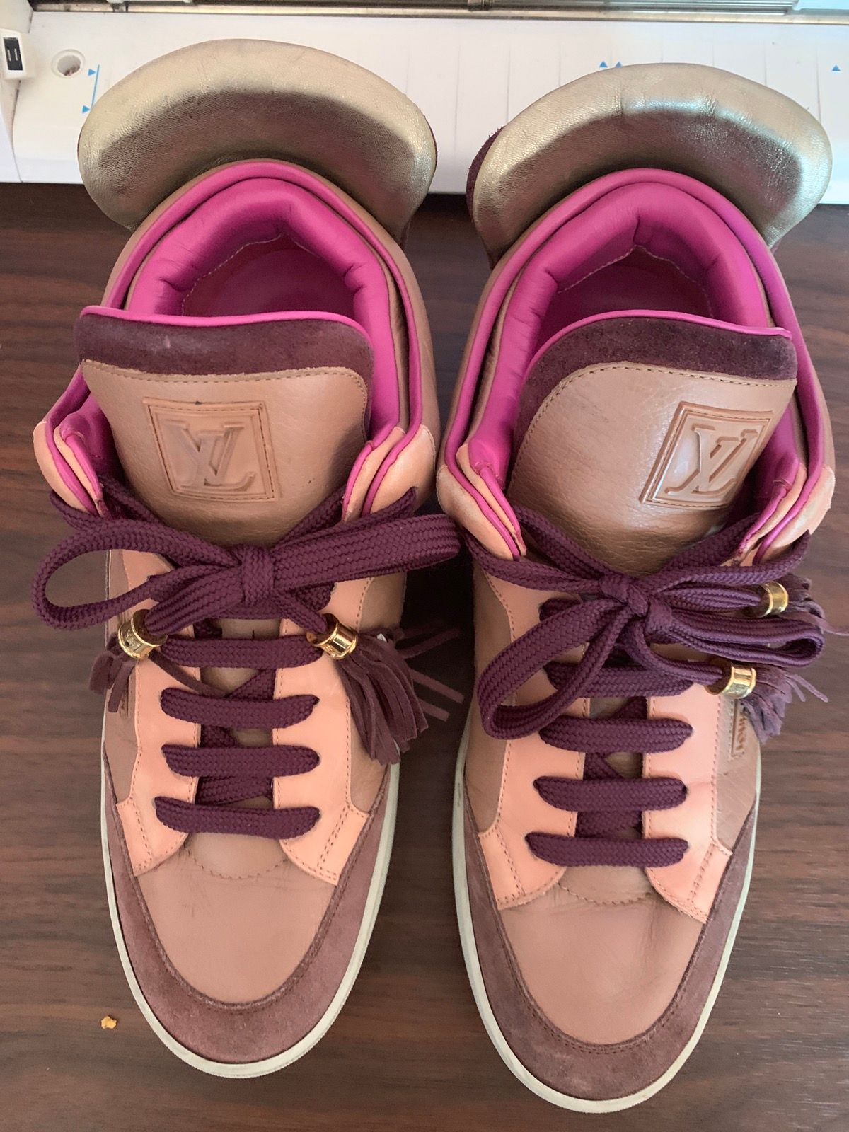 Louis Vuitton Kanye West Patchwork Don 🔥 Lv 8.5 (fits like a us 10) with  Og all Clean condition $2,675