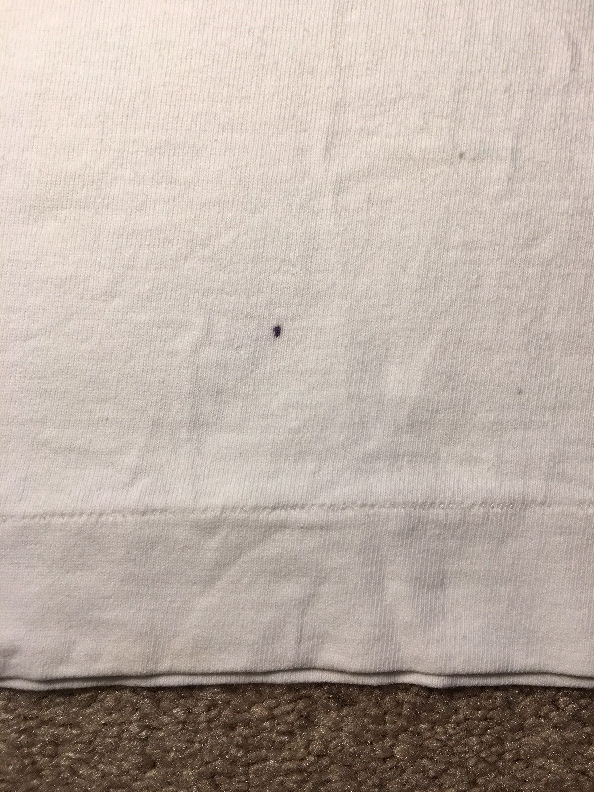 Bape 1999 Bape Gothic Logo Tee White Medium 90s OG Bathing Ape Size US M / EU 48-50 / 2 - 6 Thumbnail