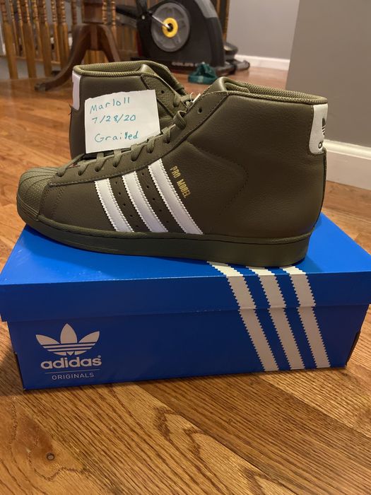 Adidas pro outlet model olive