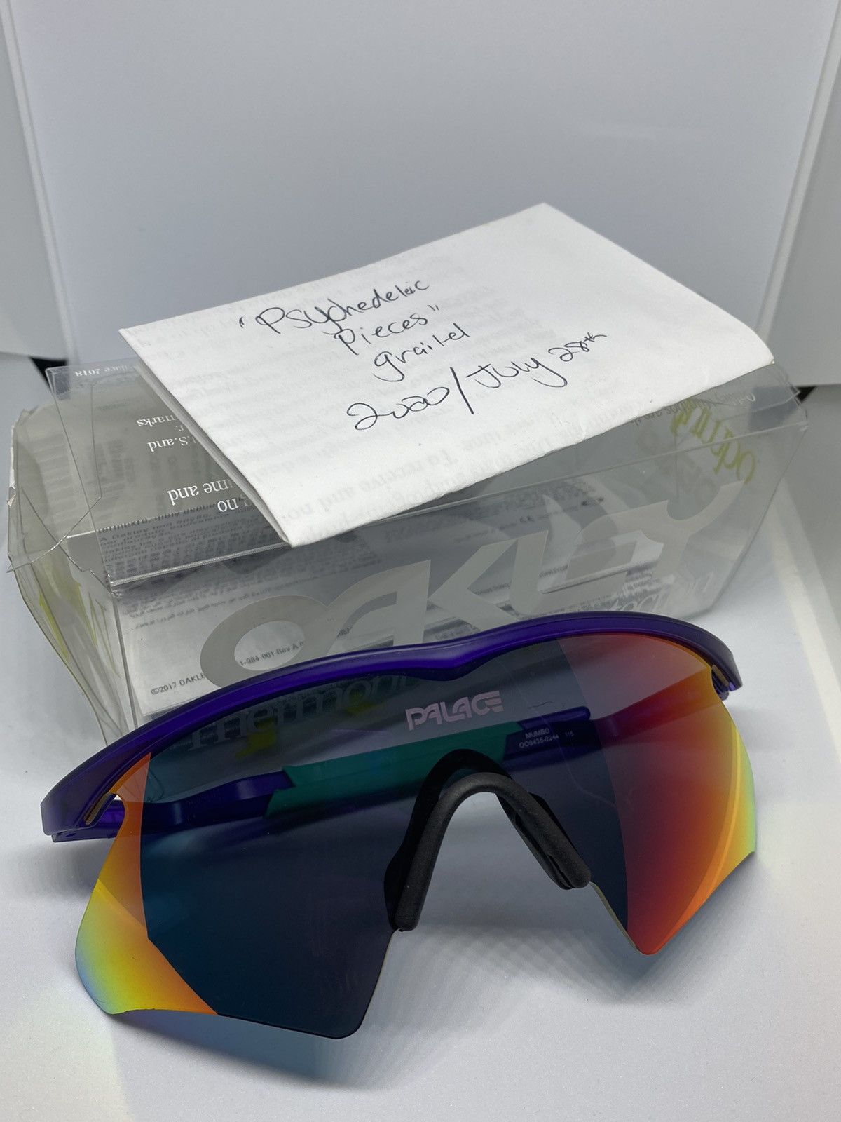 Palace Palace Oakley Mumbo Shades Grailed