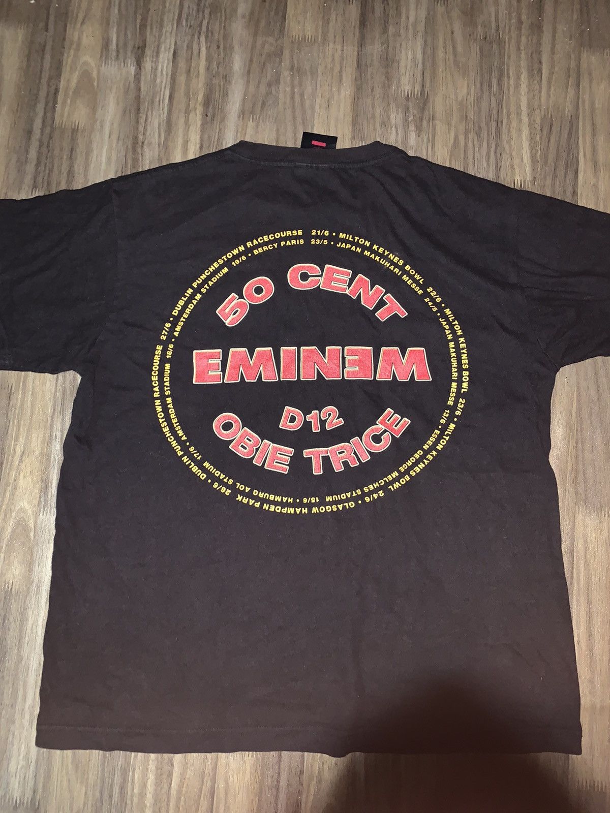 50 Cent × Eminem × Rap Tees Vintage Eminem 50 cent The Anger Management Tour Hip hop Size US M / EU 48-50 / 2 - 4 Thumbnail