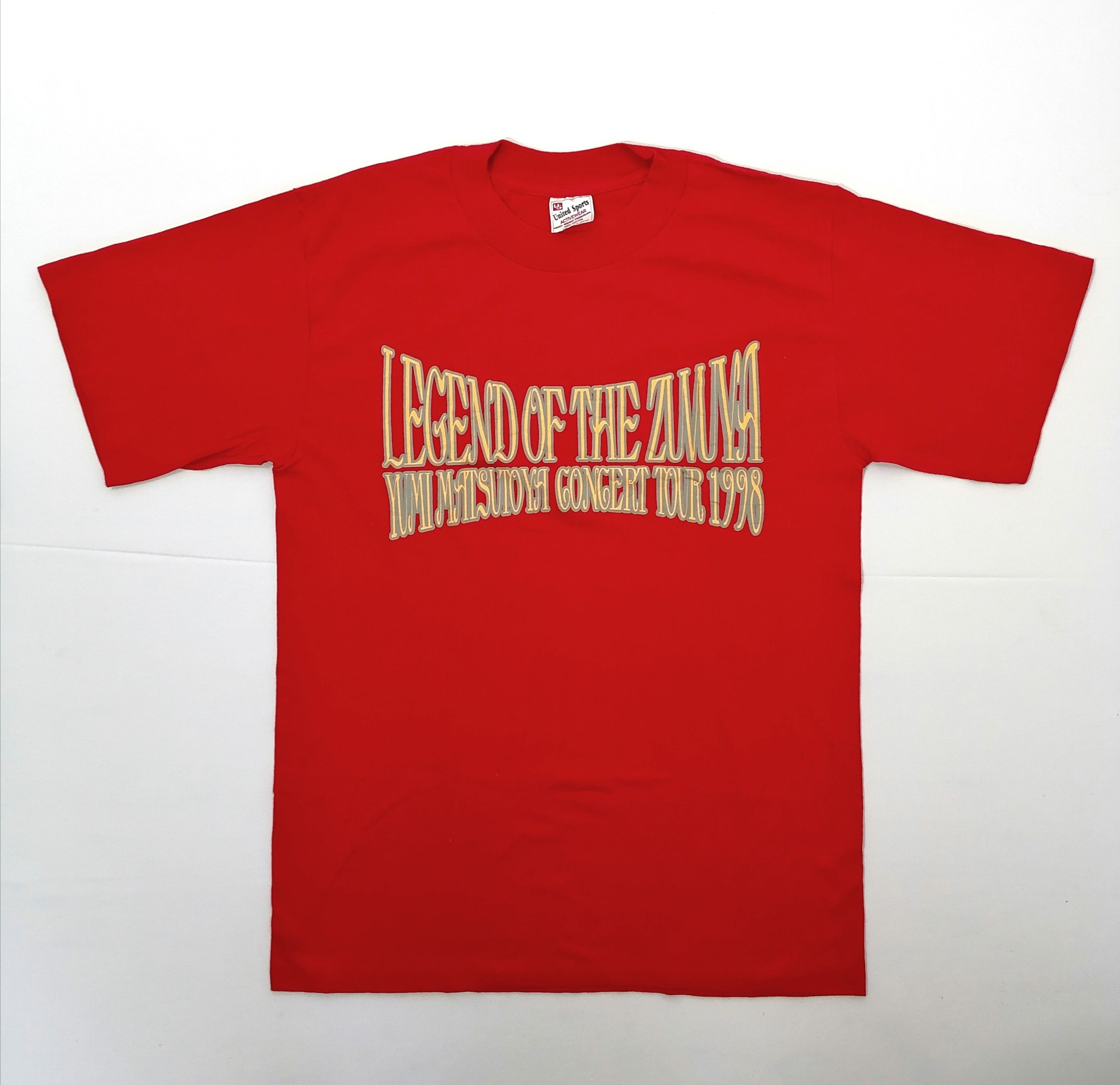 Band Tees × Japanese Brand × Vintage Yumi Matsutoya Concert Tour 98 Tee Size US L / EU 52-54 / 3 - 1 Thumbnail
