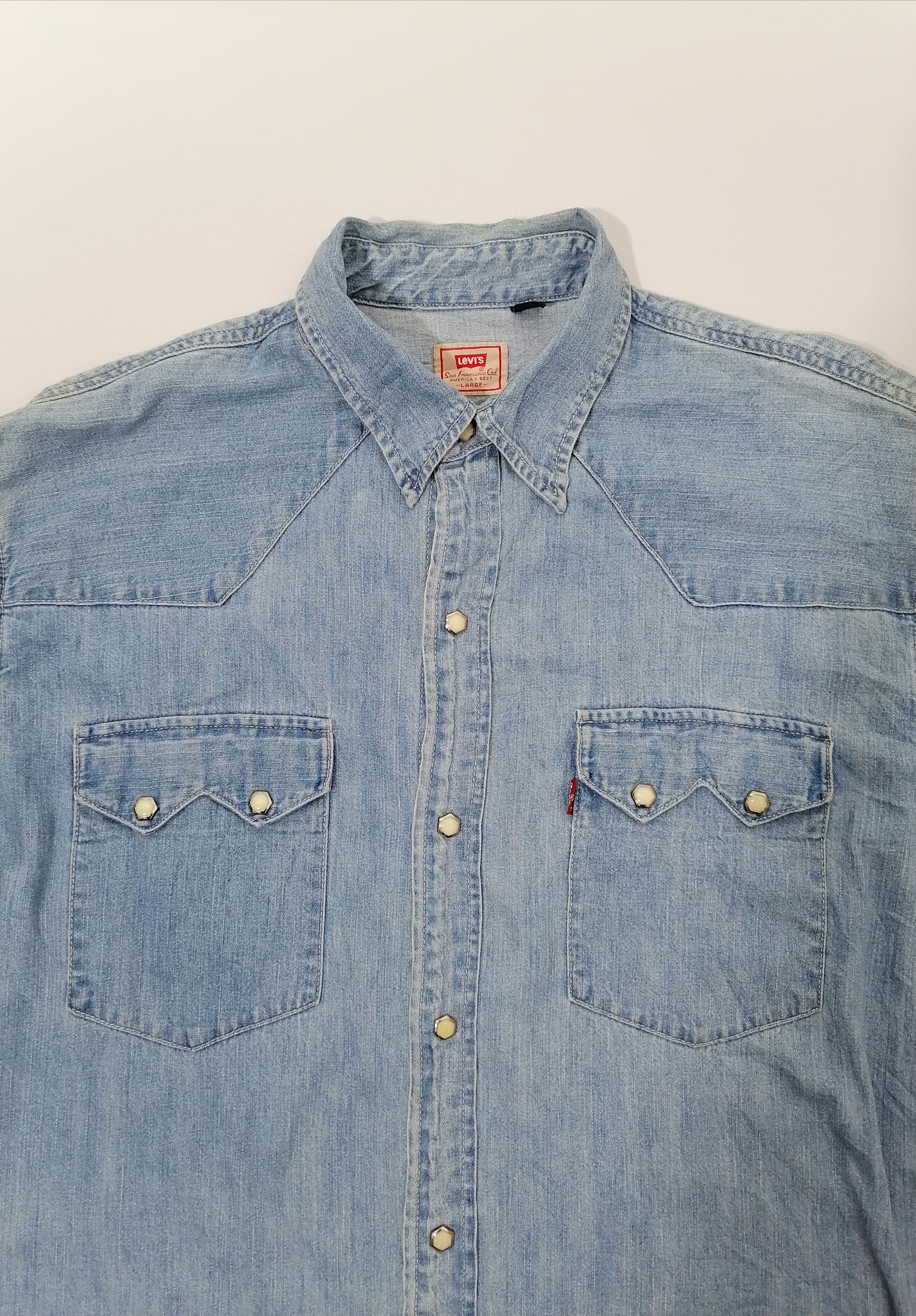 Levi's × Levi's Vintage Clothing × Vintage Vintage Levi's Denim Jacket Size US L / EU 52-54 / 3 - 3 Thumbnail
