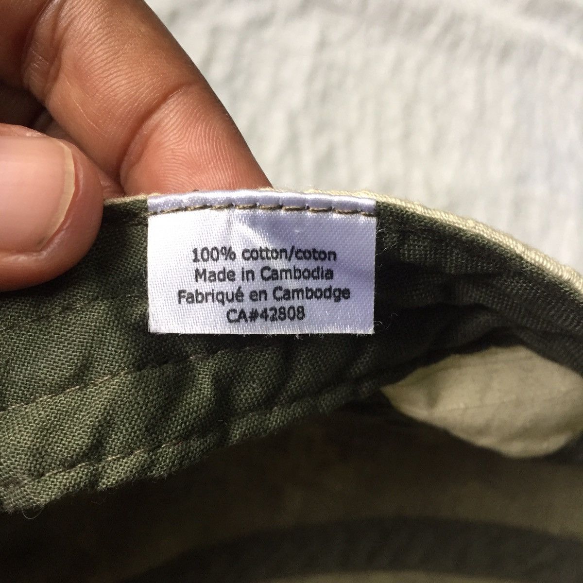 Japanese Brand Army Camo Military Cap Size ONE SIZE - 14 Thumbnail
