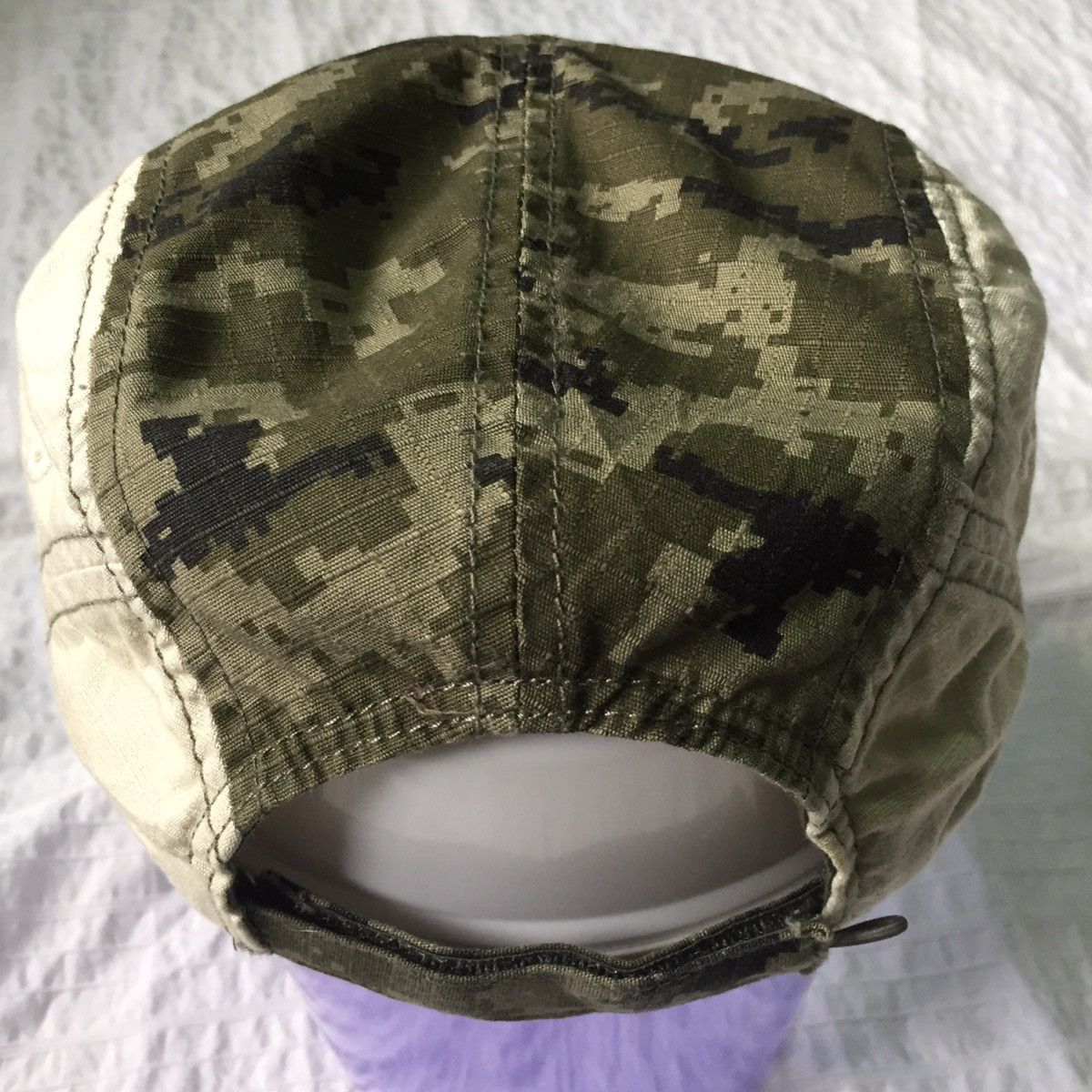 Japanese Brand Army Camo Military Cap Size ONE SIZE - 6 Thumbnail