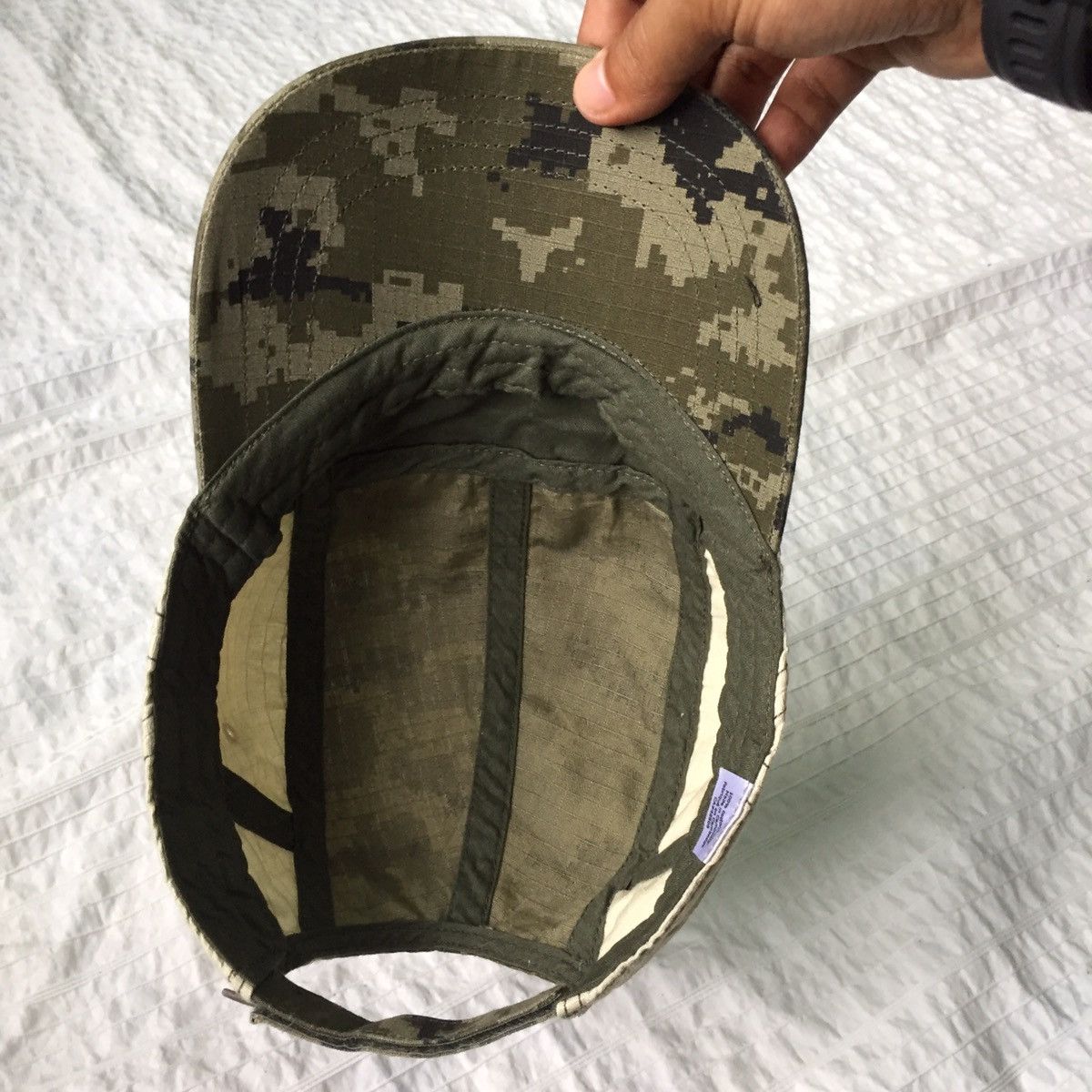 Japanese Brand Army Camo Military Cap Size ONE SIZE - 11 Thumbnail