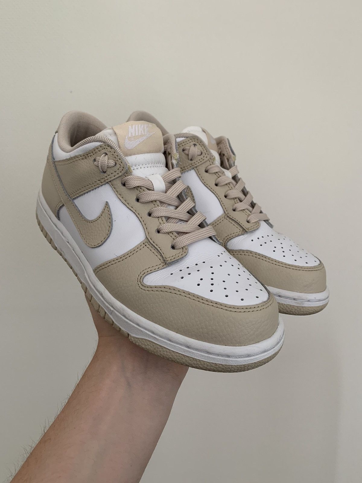 nike dunk low in oatmeal